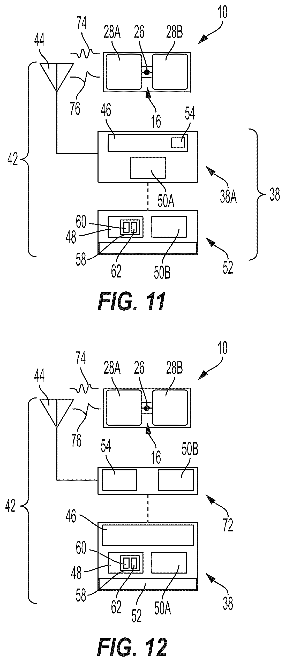 Patent US12167904 Figure 6 – Temperature sensor patch and system