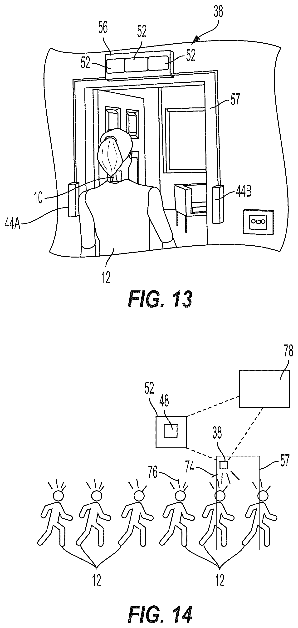 Patent US12167904 Figure 7 – Temperature sensor patch and system