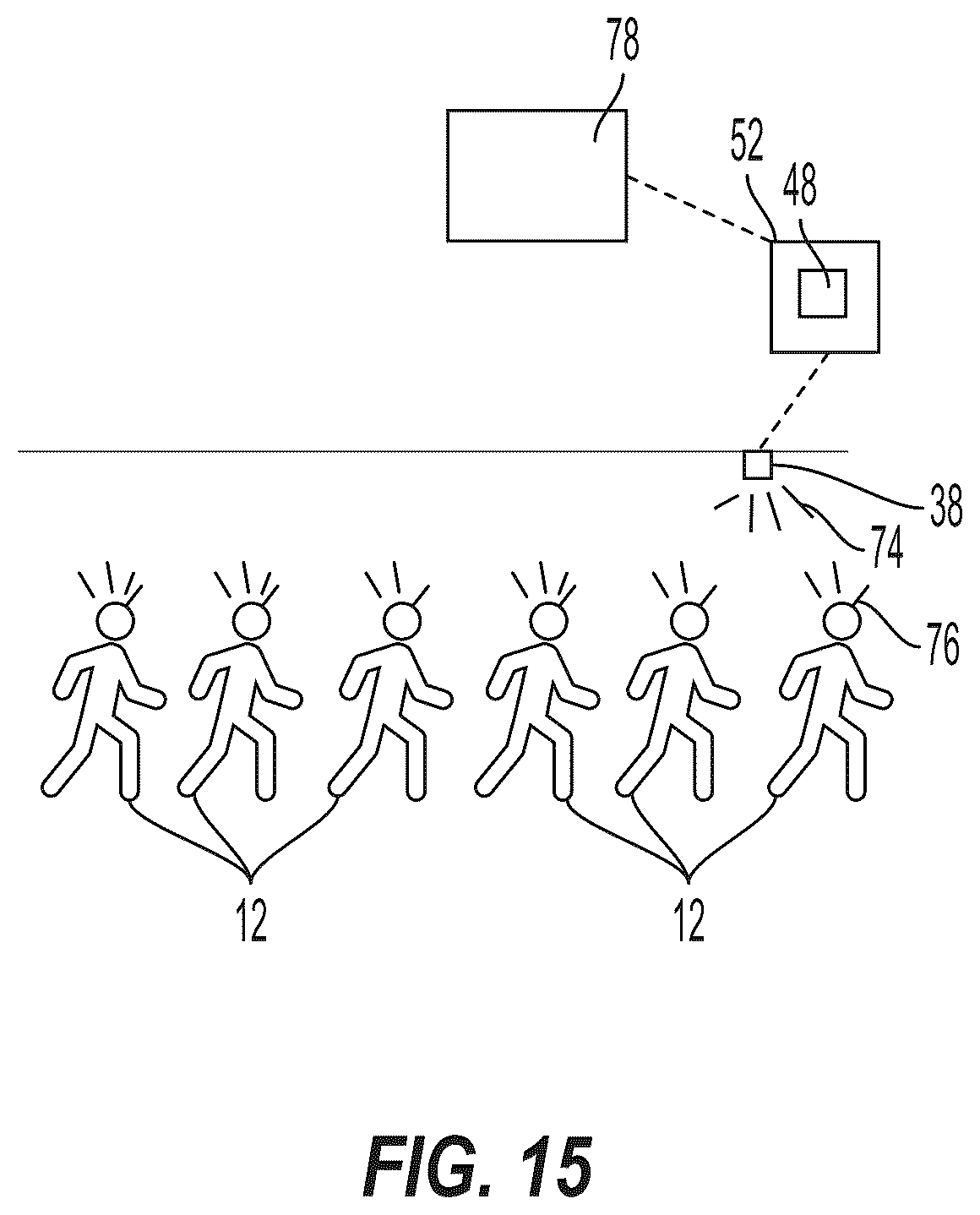 Patent US12167904 Figure 8 – Temperature sensor patch and system
