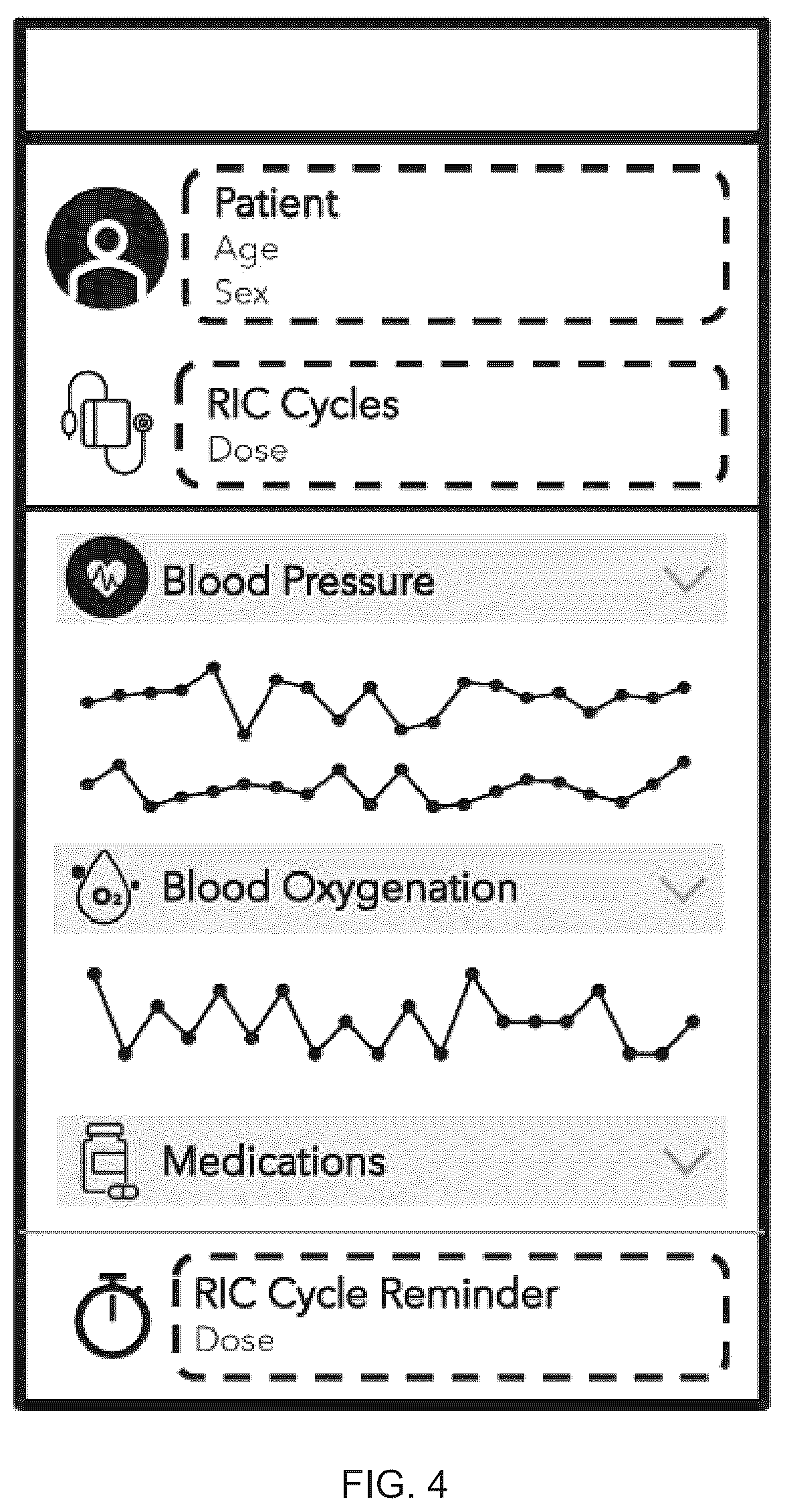Patent US12167907 Figure 4 – Wireless system and methods for remote ischemic conditioning, external counterpulsation, other cuff-based therapies, and patient monitoring