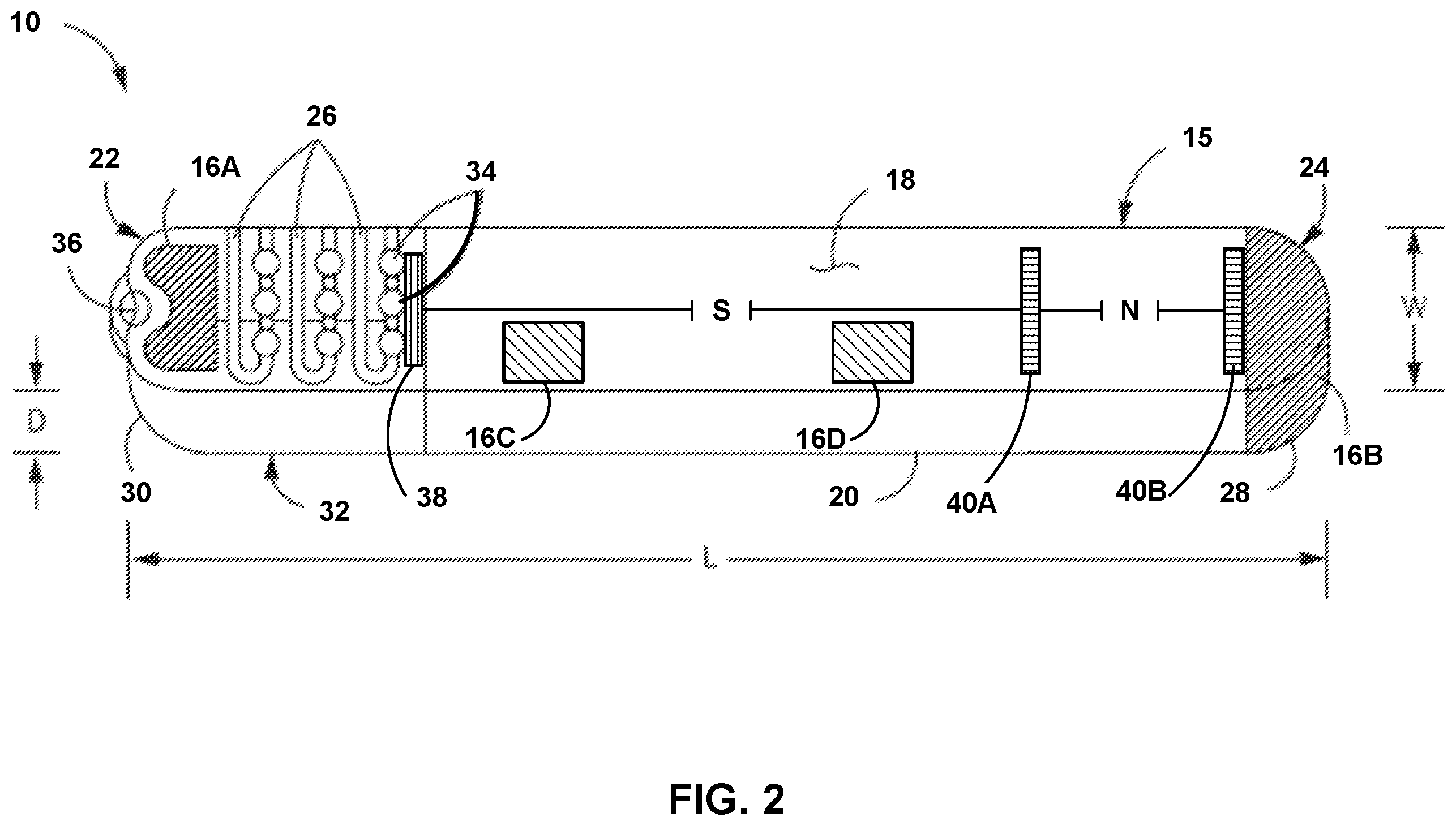 Patent US12167908 Figure 2 – Dynamic bio impedance range adjustment for a medical device