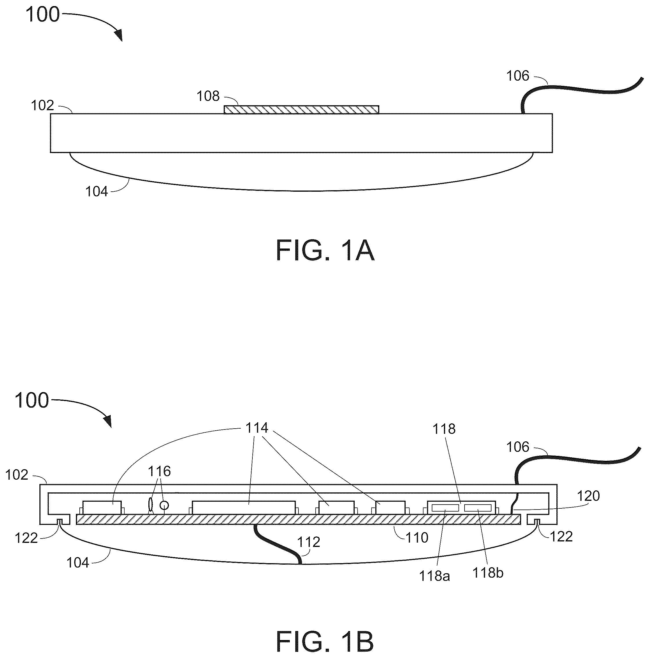 Patent US12167916 — Ambulatory medical device including a digital front-end — Figure 1