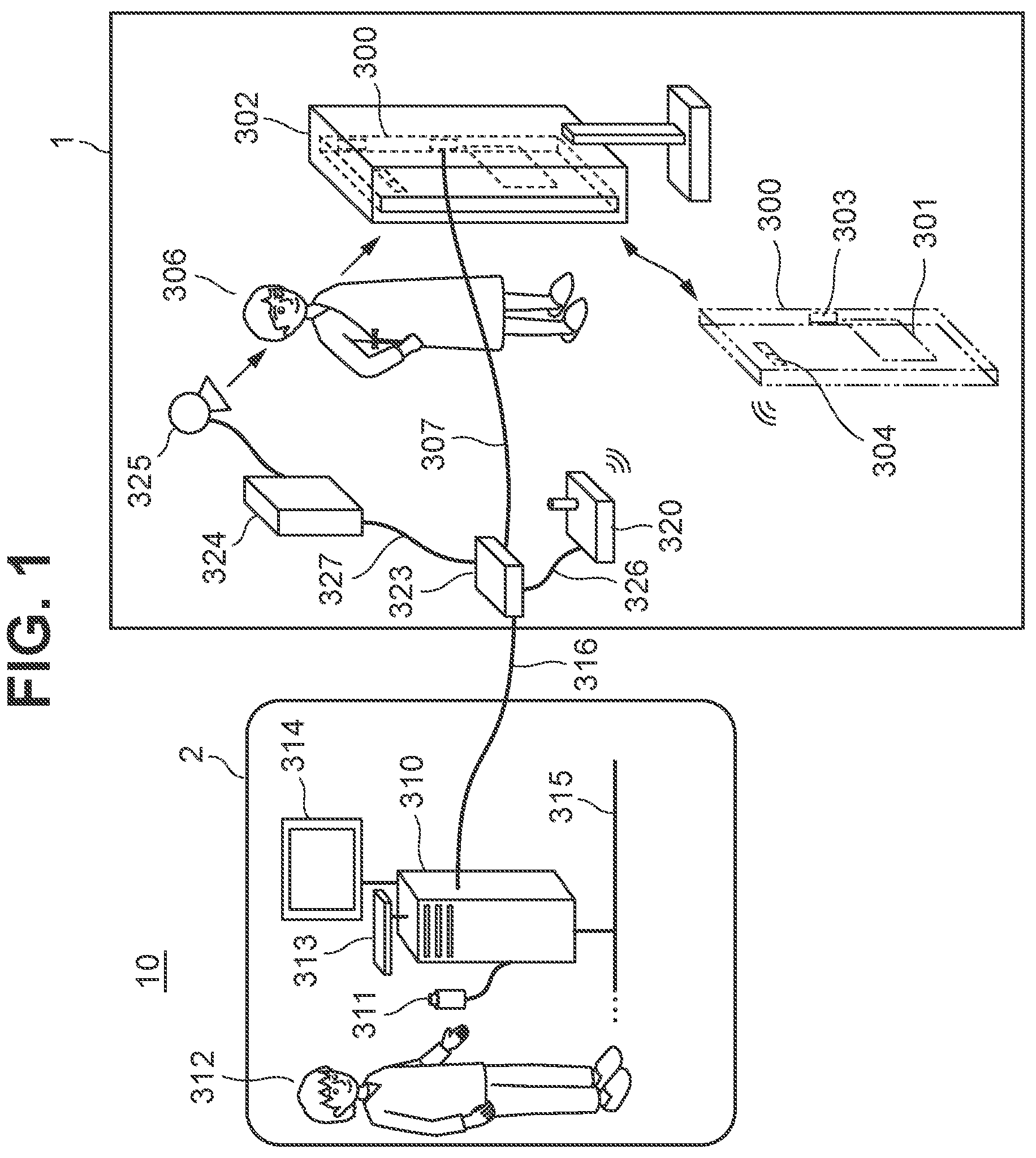 Patent US12167926 Figure 1 – Radiographic system, control apparatus, radiographic method, and storage medium