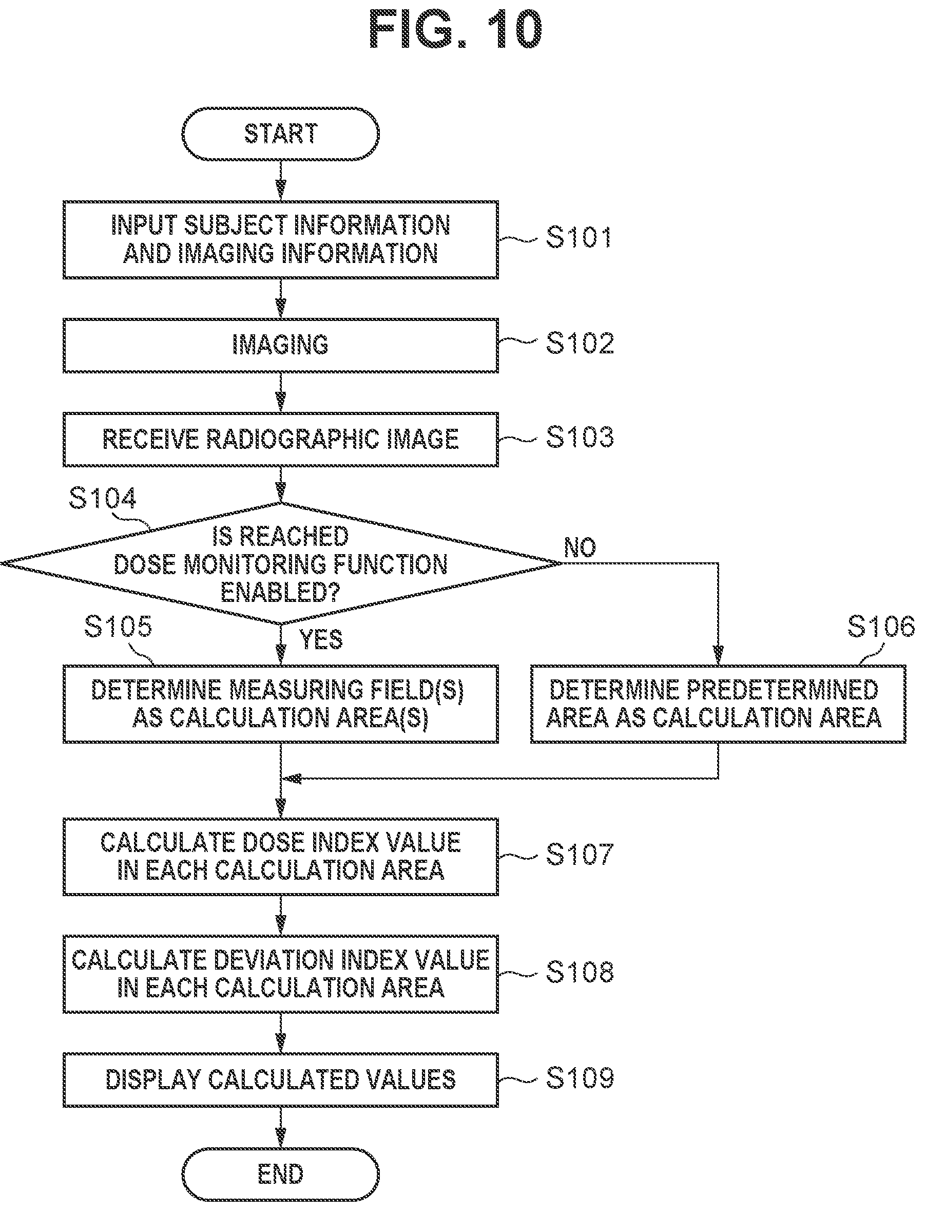 Patent US12167926 Figure 10 – Radiographic system, control apparatus, radiographic method, and storage medium