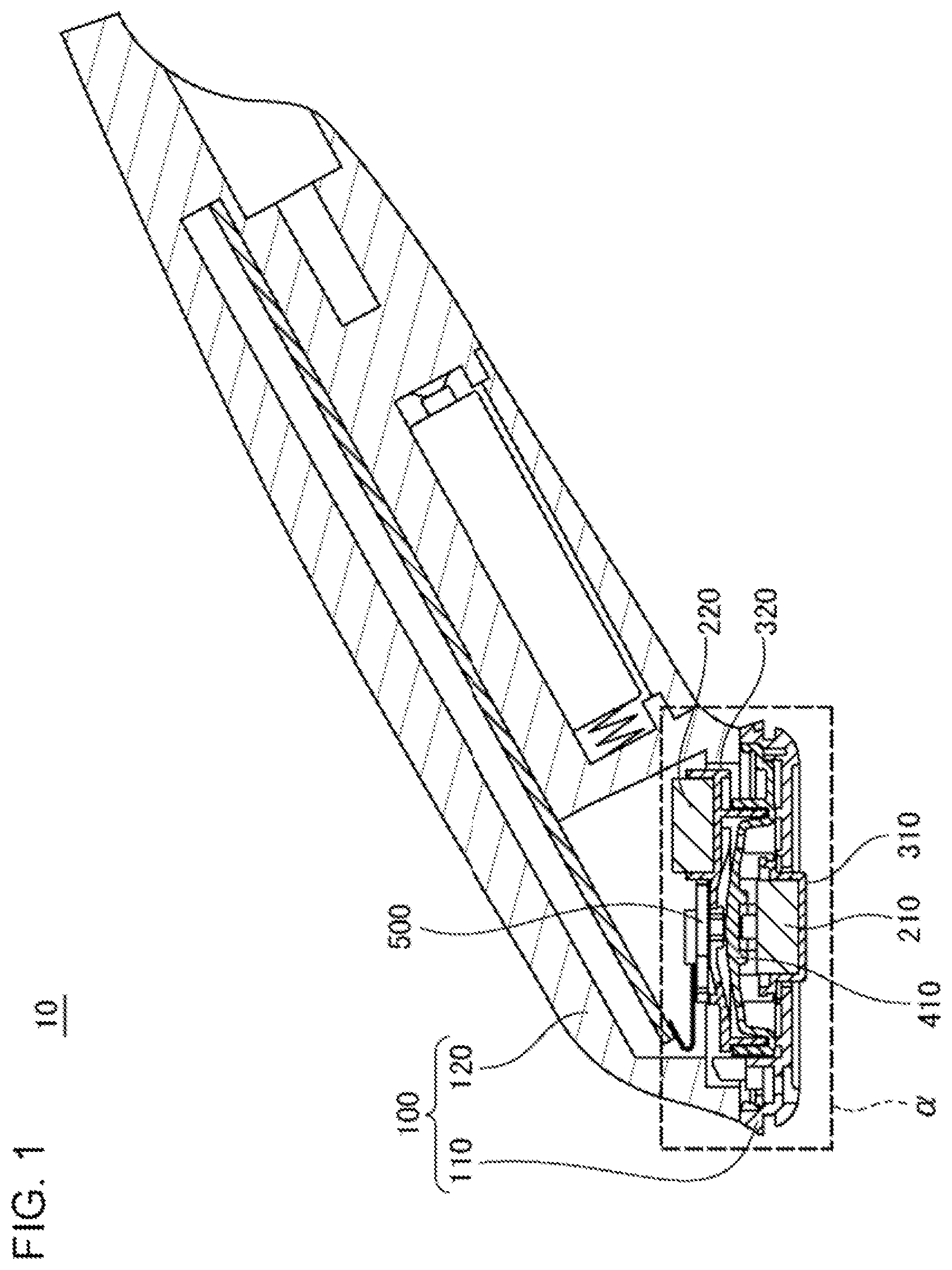 Patent US12167930 Figure 1 – Biological sound acquisition device