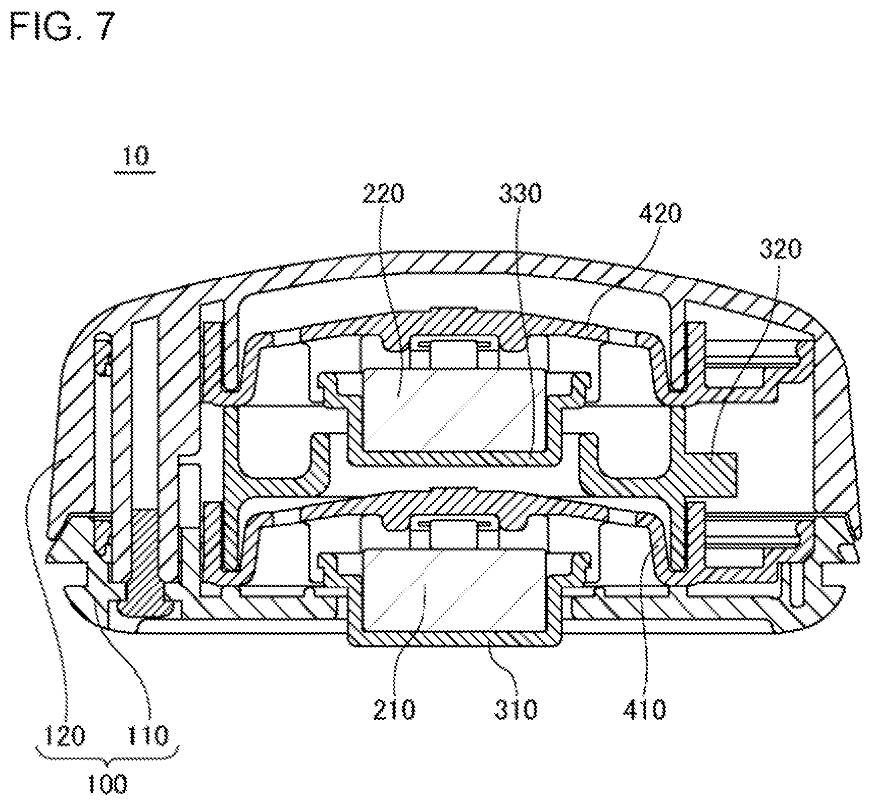 Patent US12167930 Figure 7 – Biological sound acquisition device