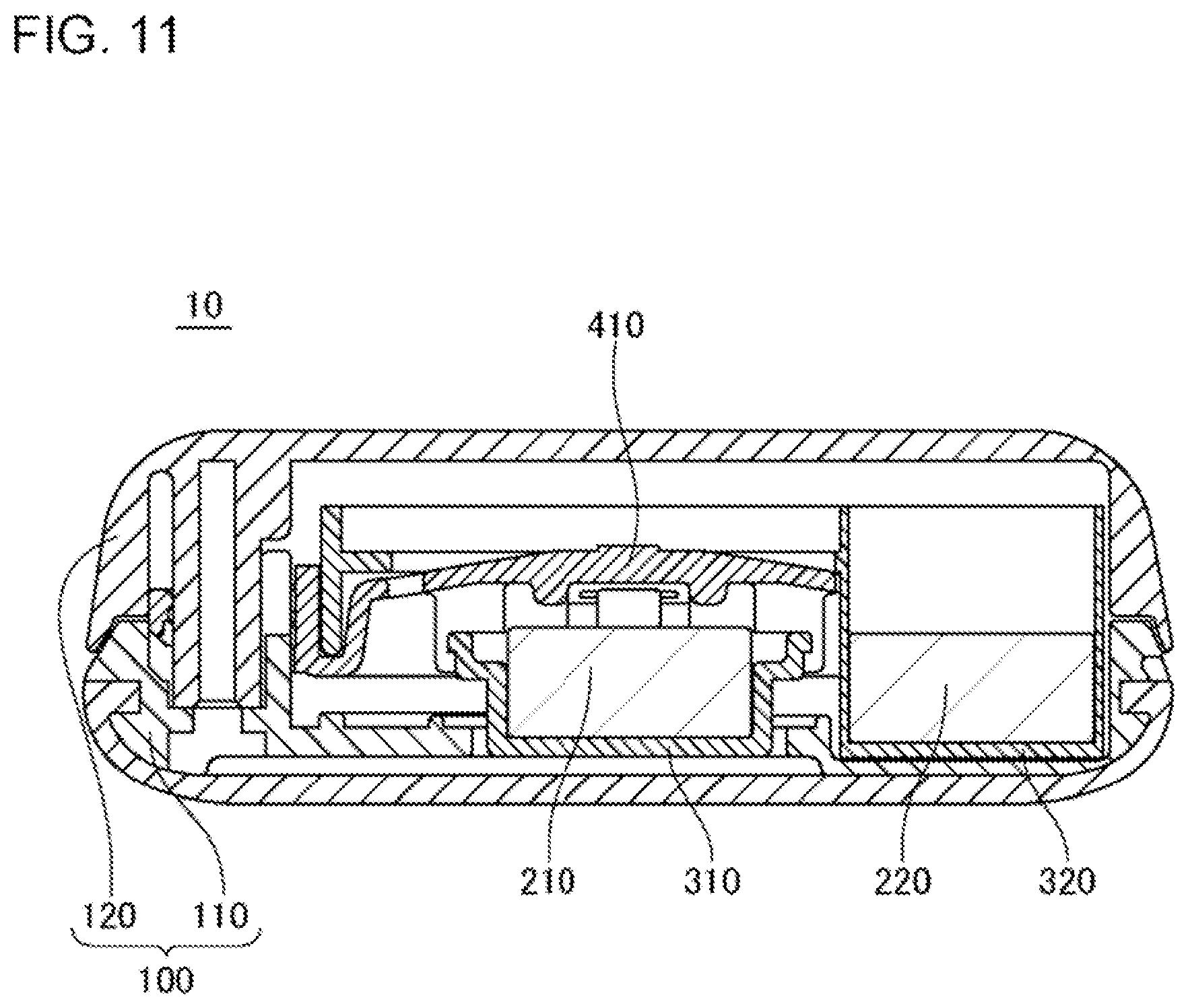 Patent US12167930 Figure 11 – Biological sound acquisition device