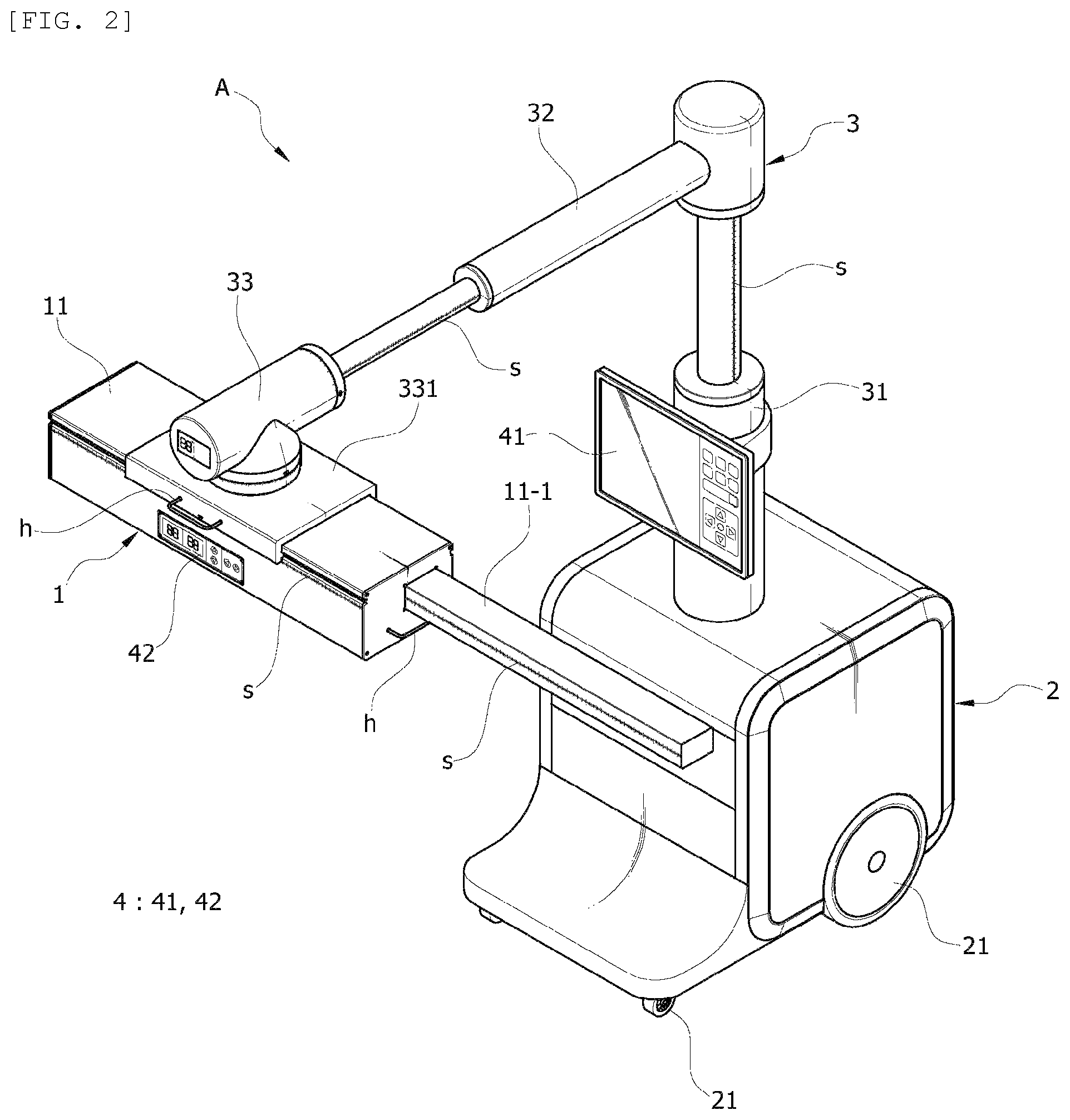 Patent US12167938 Figure 2 – Multipurpose laser pointing-equipment for medical use