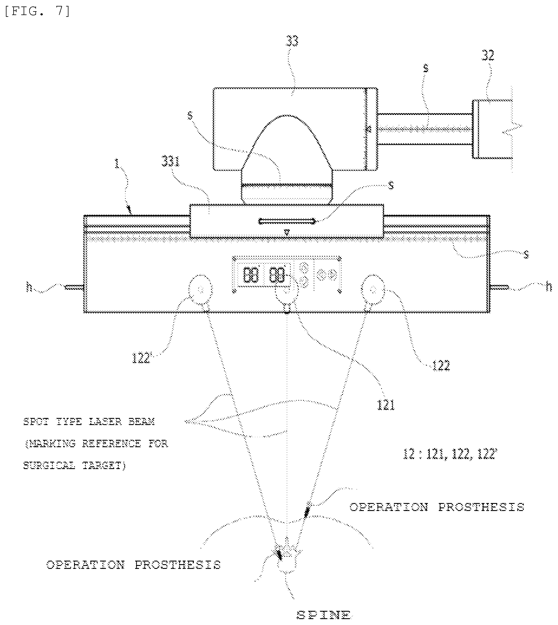 Patent US12167938 Figure 8 – Multipurpose laser pointing-equipment for medical use