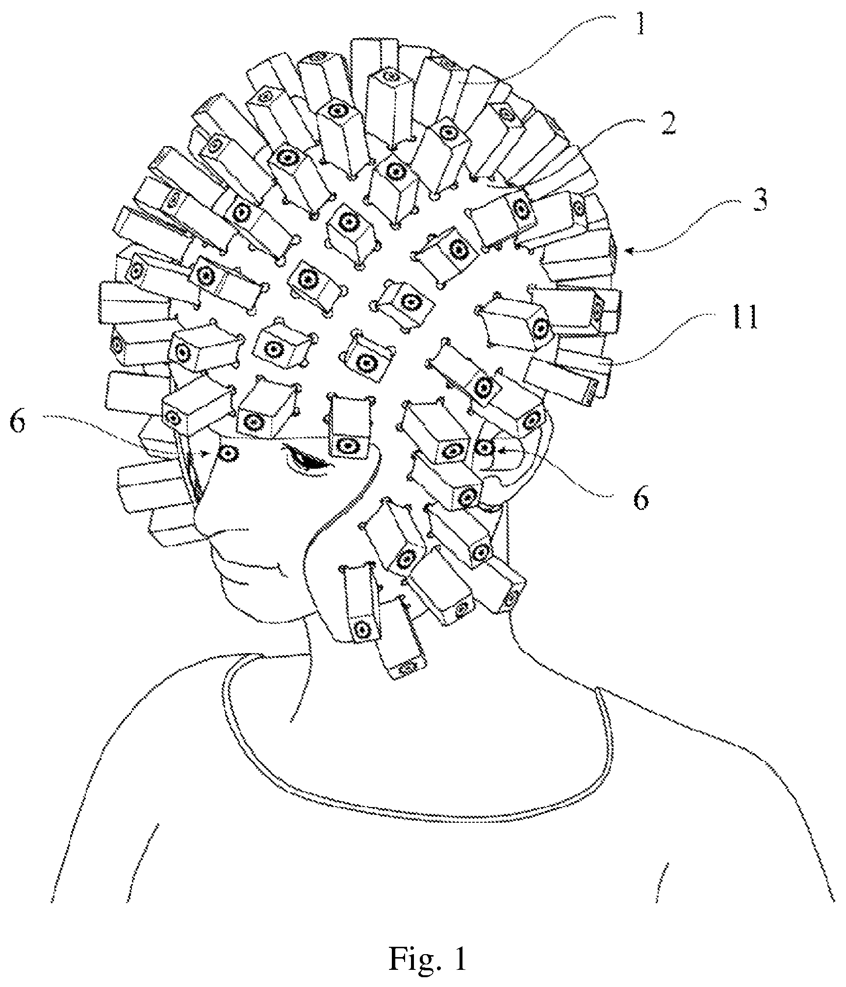 Patent US12167941 Figure 1 – System and method for spatial positioning of magnetometers