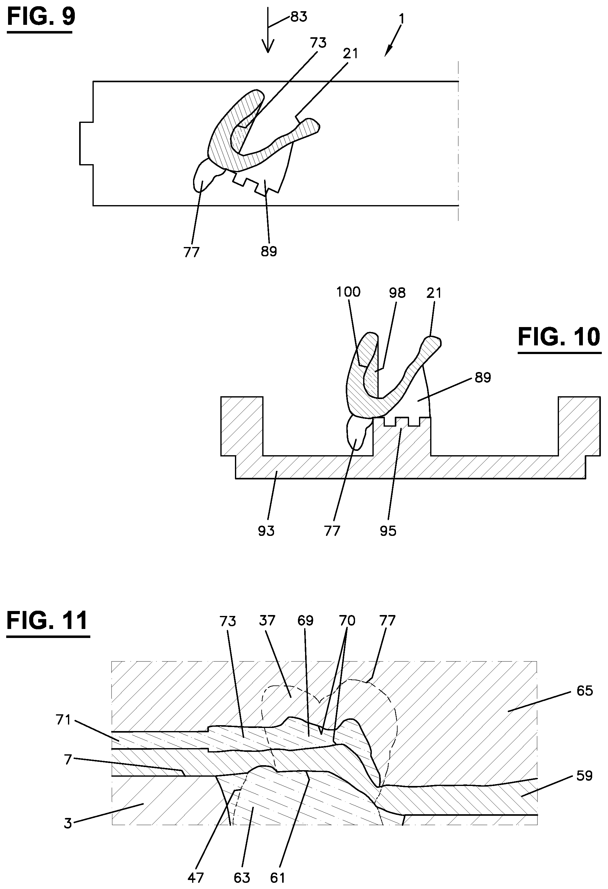 Patent US12167946 Figure 5 – Method for producing a molded body and molded body