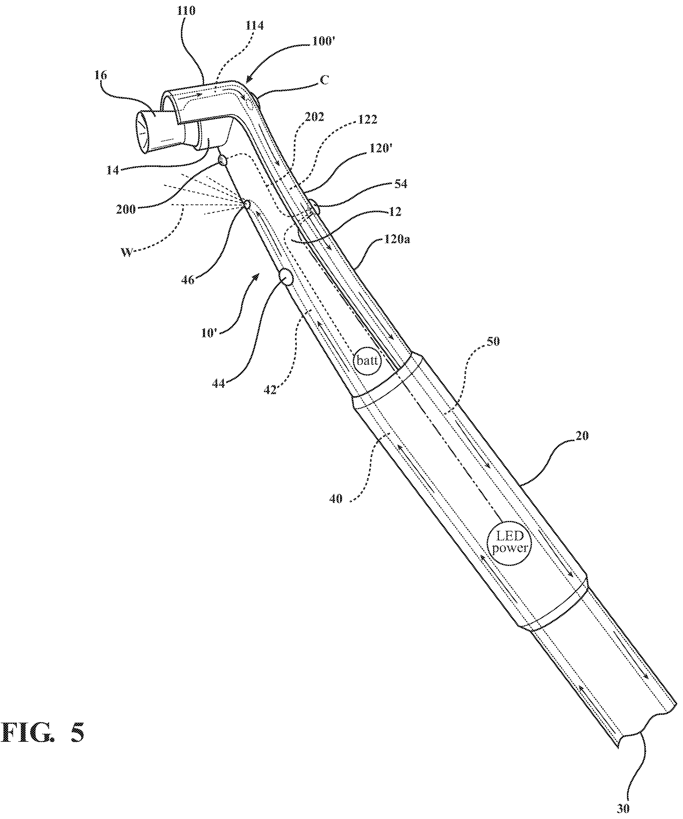 Patent US12167947 Figure 4 – Suction hood for dental prophy angle