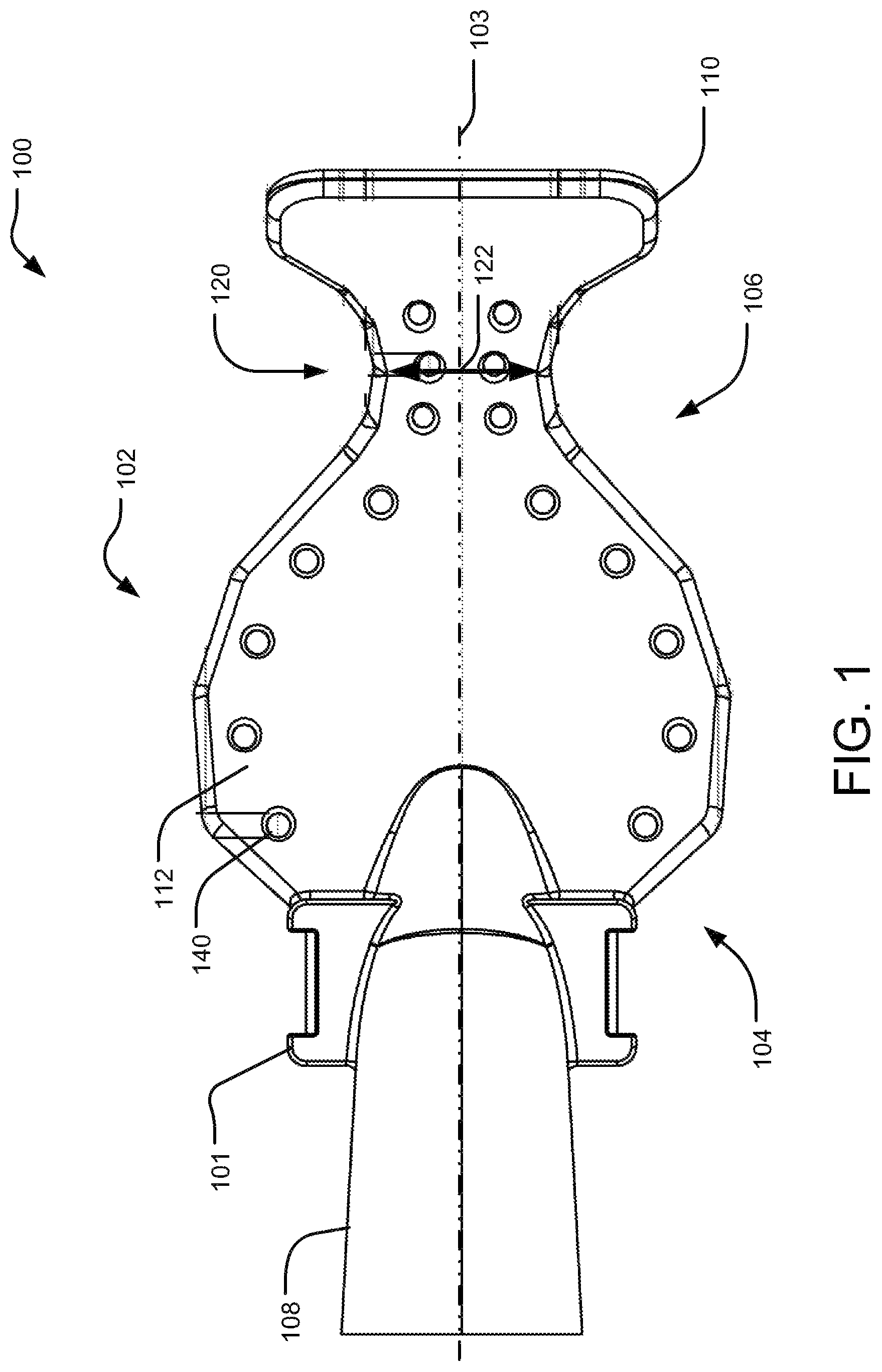 Patent US12167948 — Dental mouthpiece — Figure 1