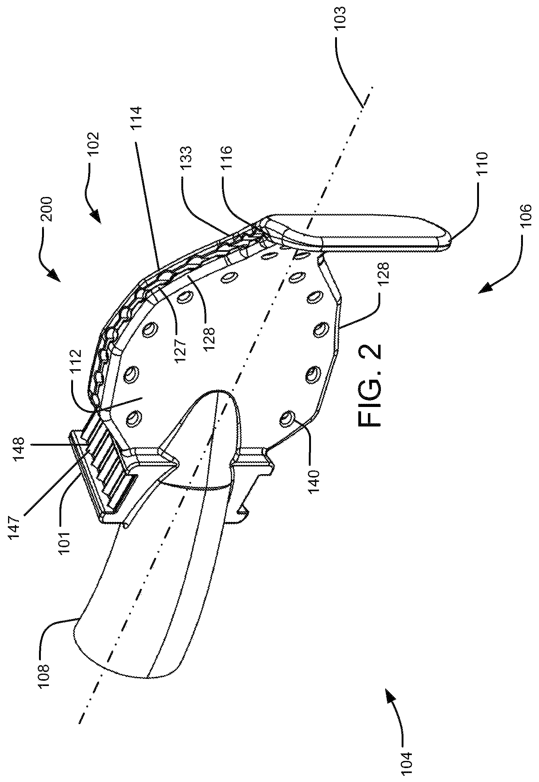 Patent US12167948 Figure 2 – Dental mouthpiece