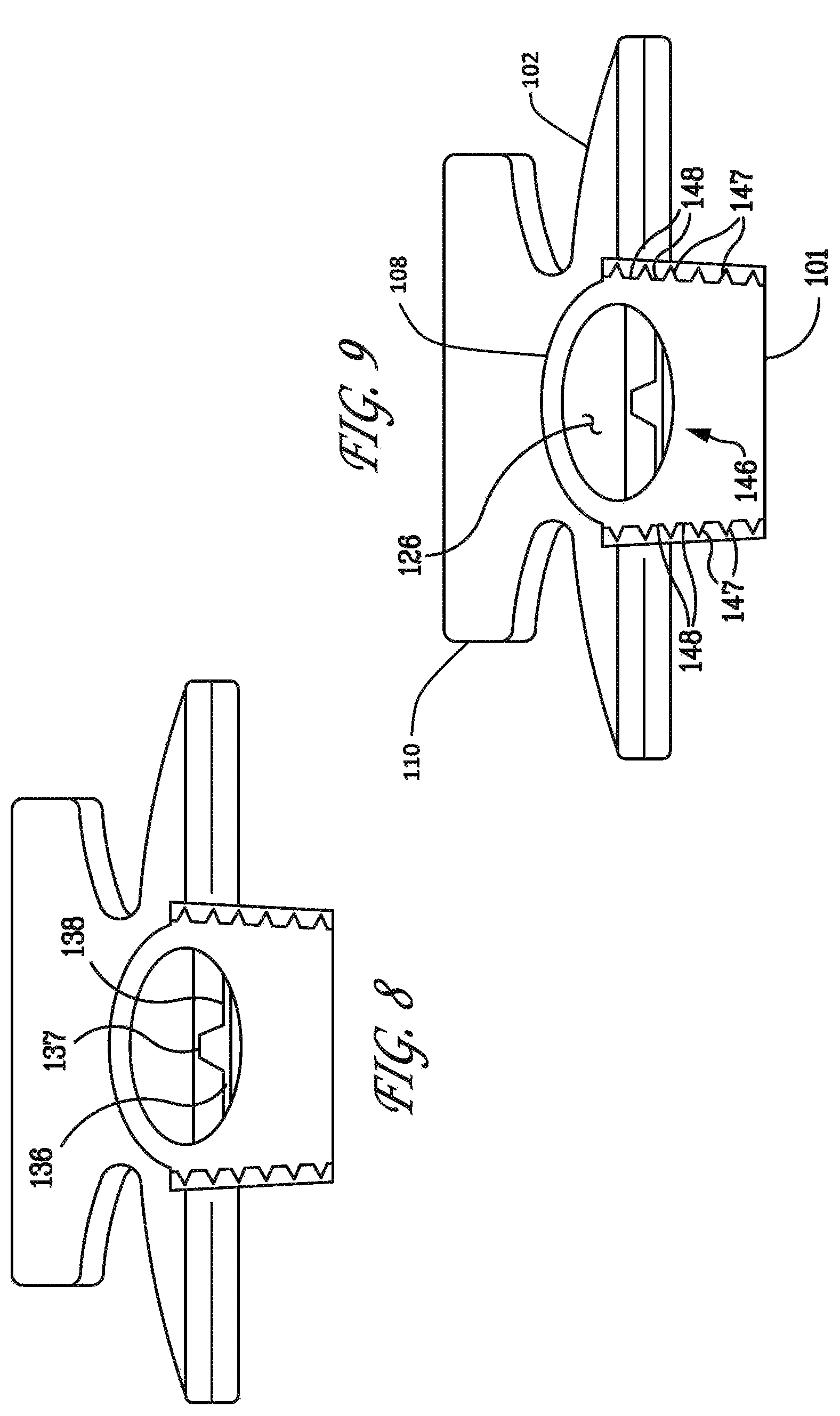 Patent US12167948 Figure 8 – Dental mouthpiece