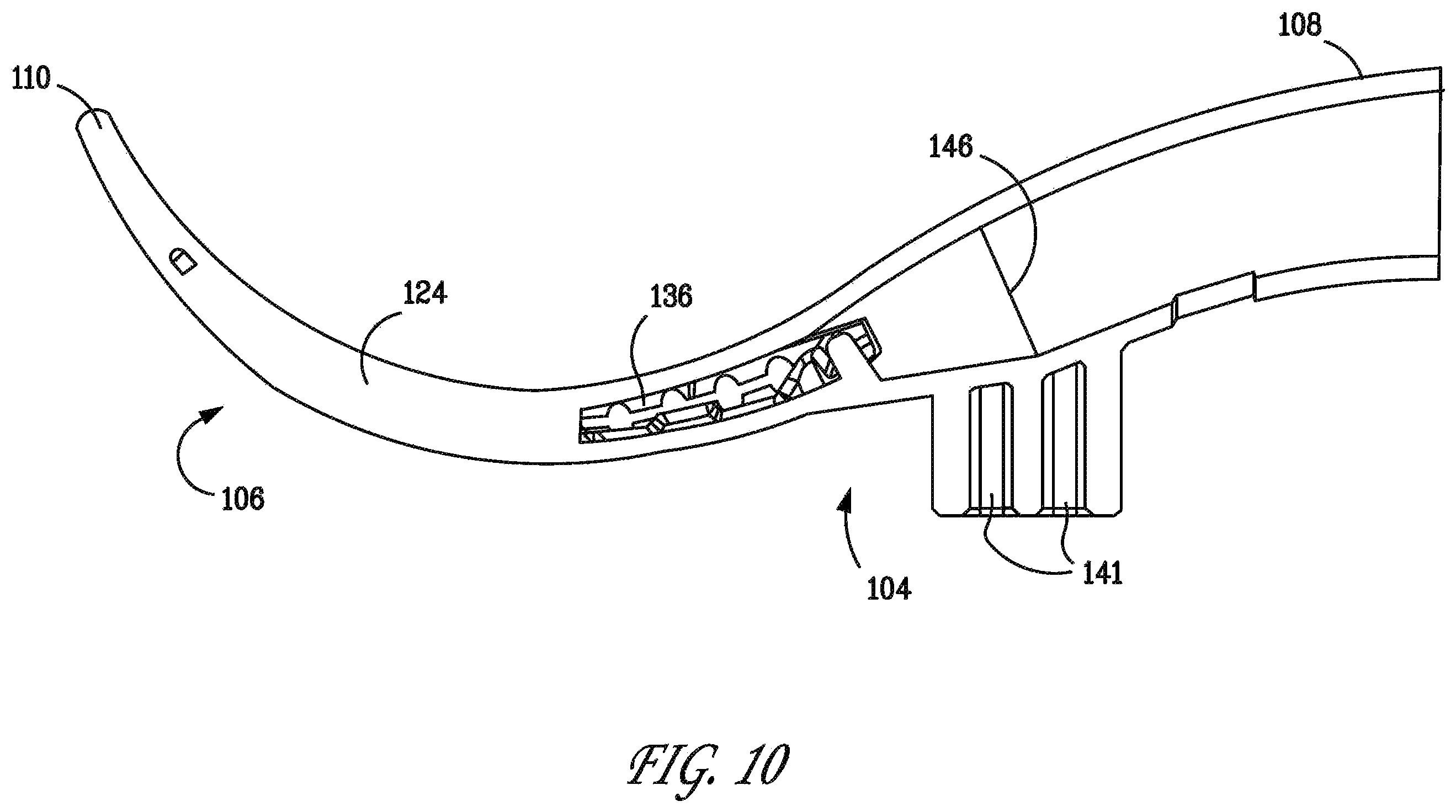 Patent US12167948 Figure 9 – Dental mouthpiece