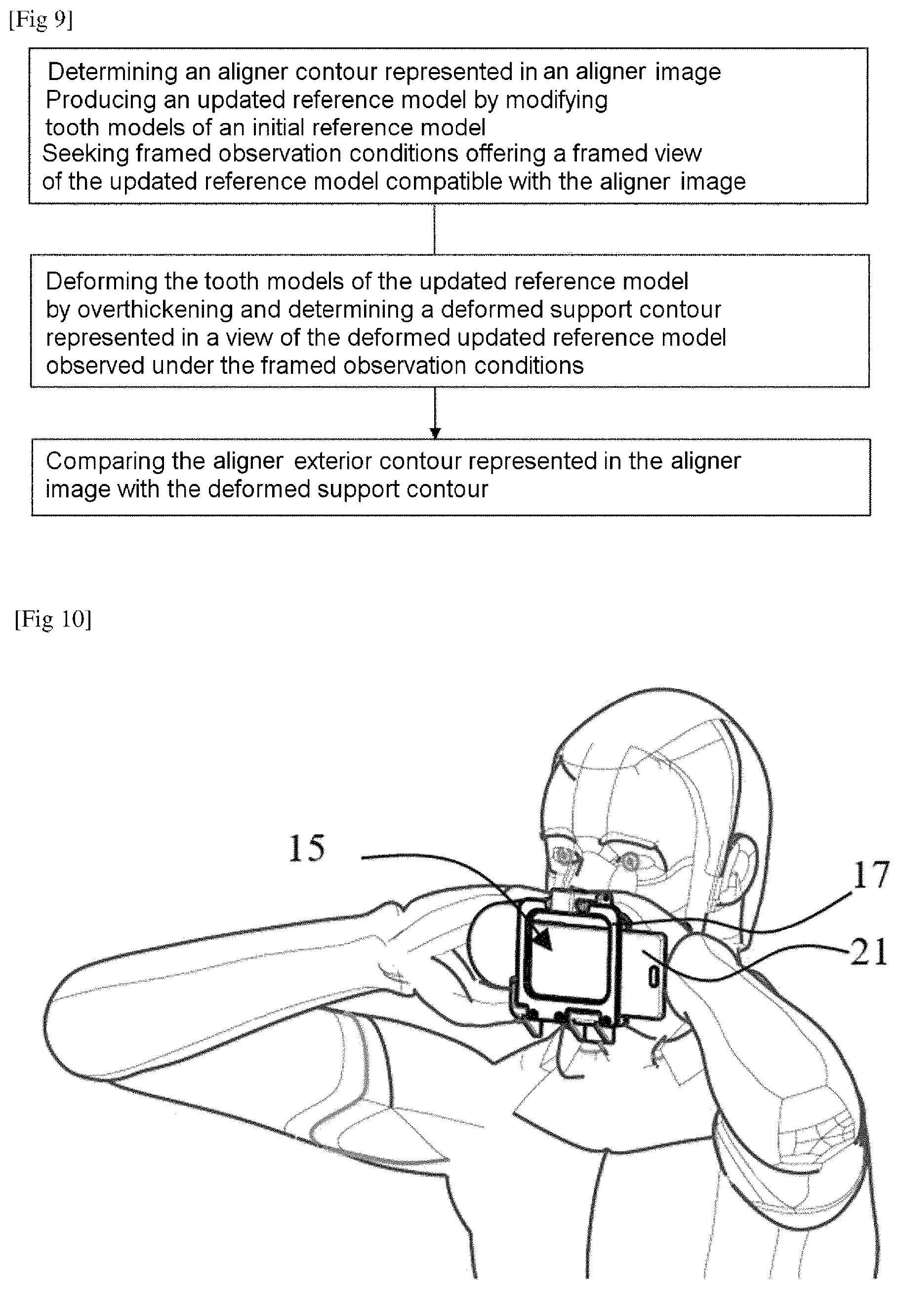 Patent US12167949 Figure 5 – Method for evaluating an orthodontic aligner