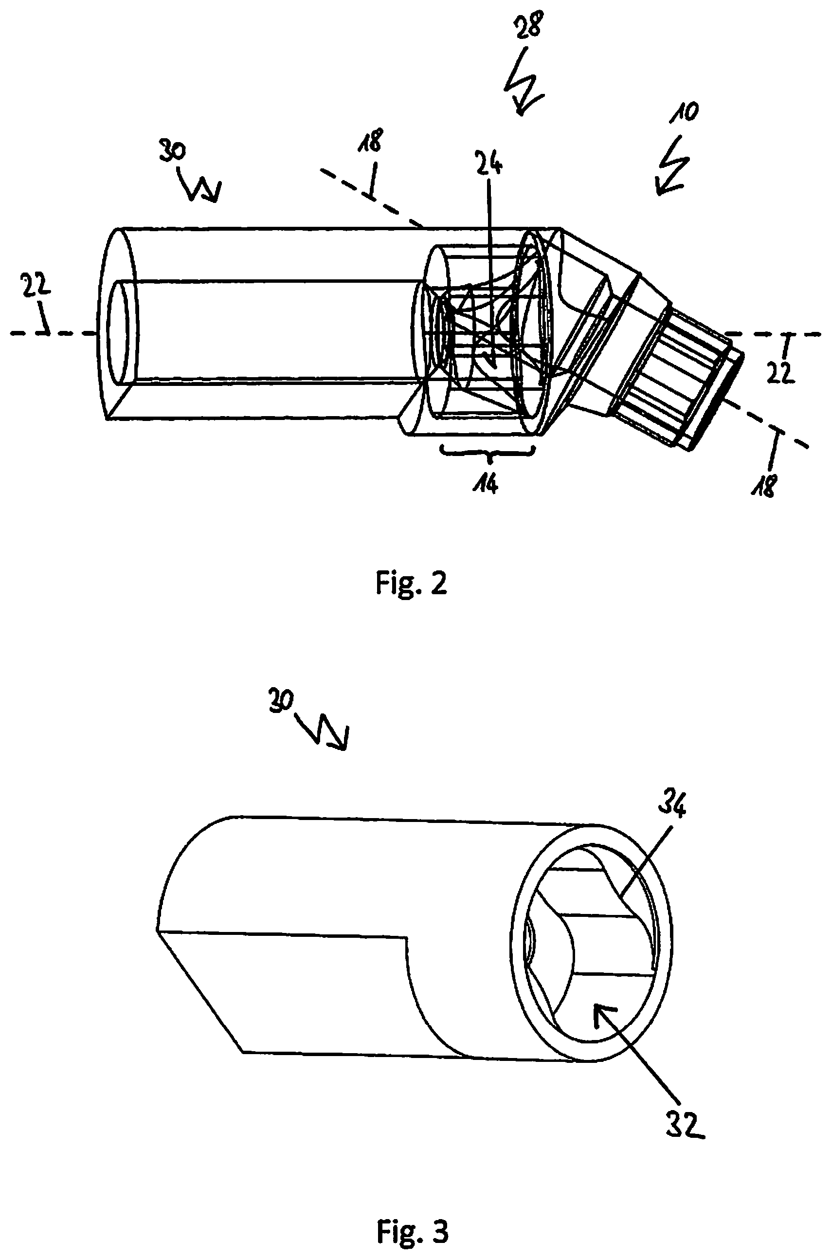 Patent US12167952 Figure 2 – Abutment for holding a dental prosthesis to a jaw implant, and method for producing a dental prosthesis