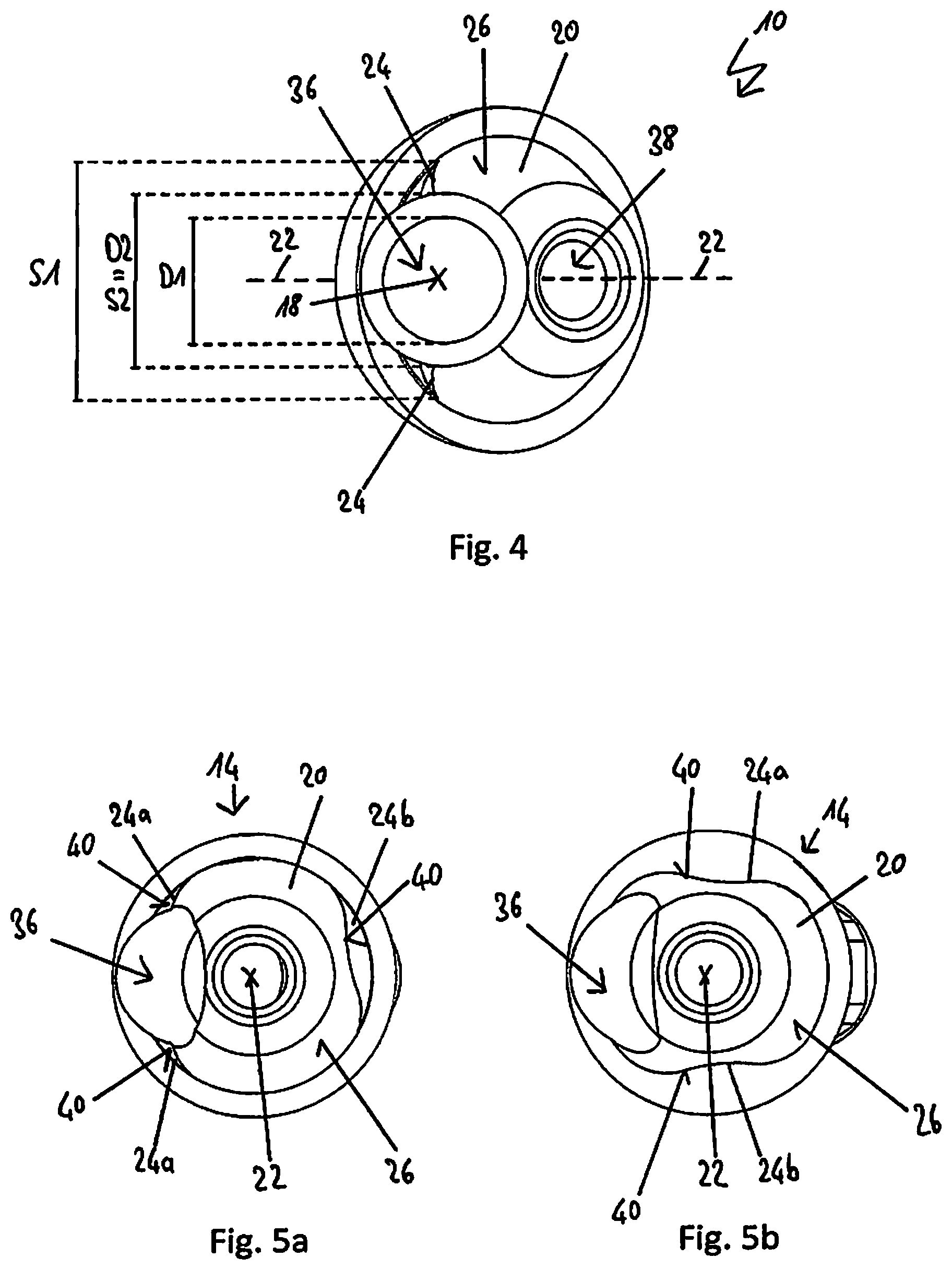 Patent US12167952 Figure 3 – Abutment for holding a dental prosthesis to a jaw implant, and method for producing a dental prosthesis