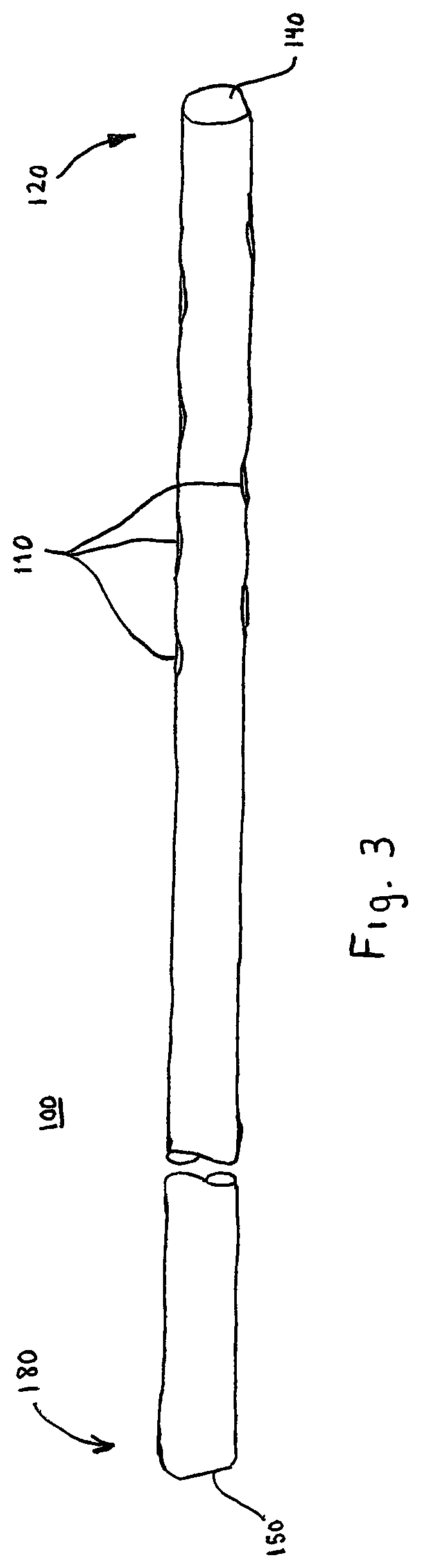 Patent US12167956 Figure 3 – Lasso filter tipped microcatheter for simultaneous rotating separator, irrigator for thrombectomy and method for use