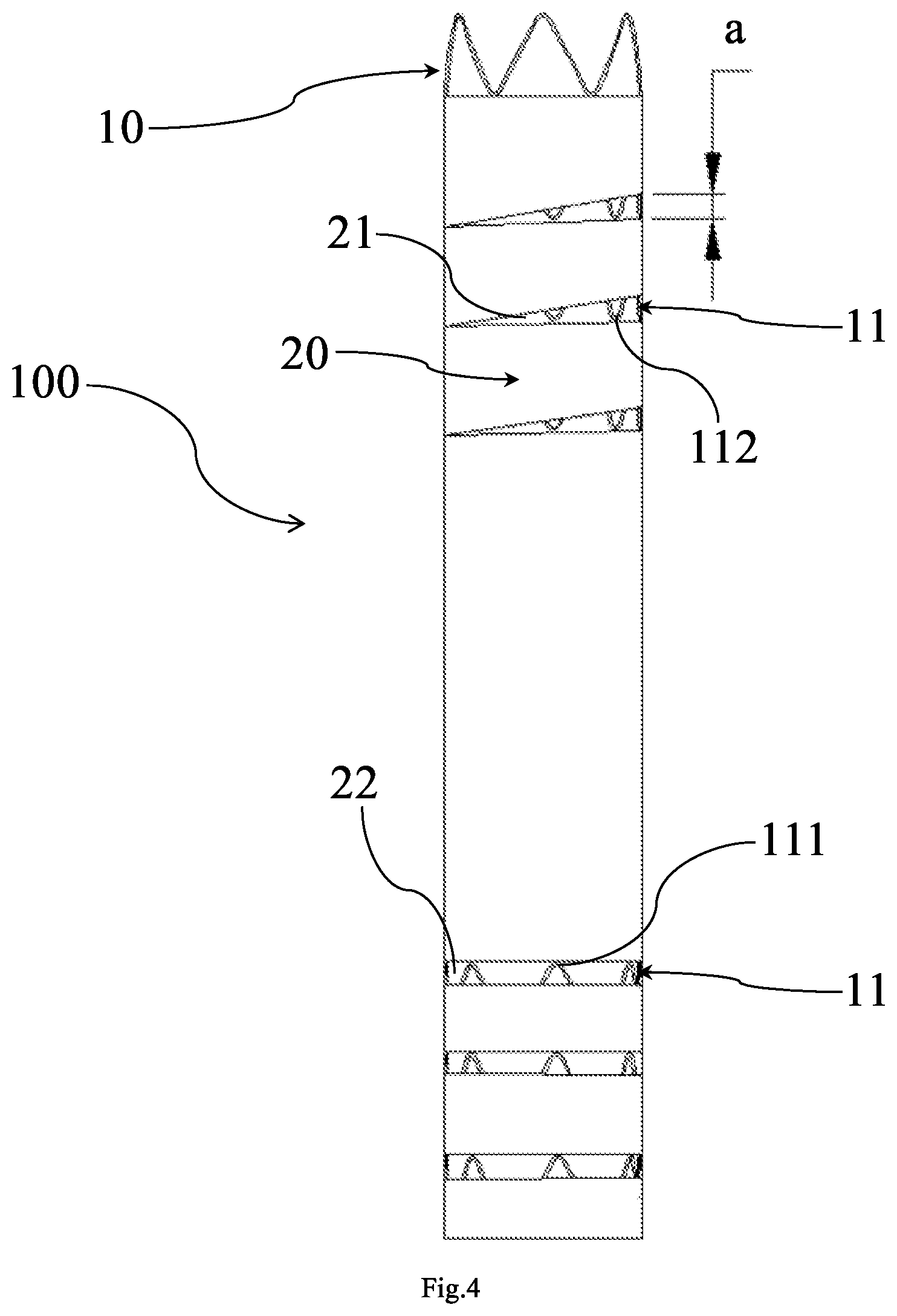 Patent US12167957 Figure 4 – Stent graft