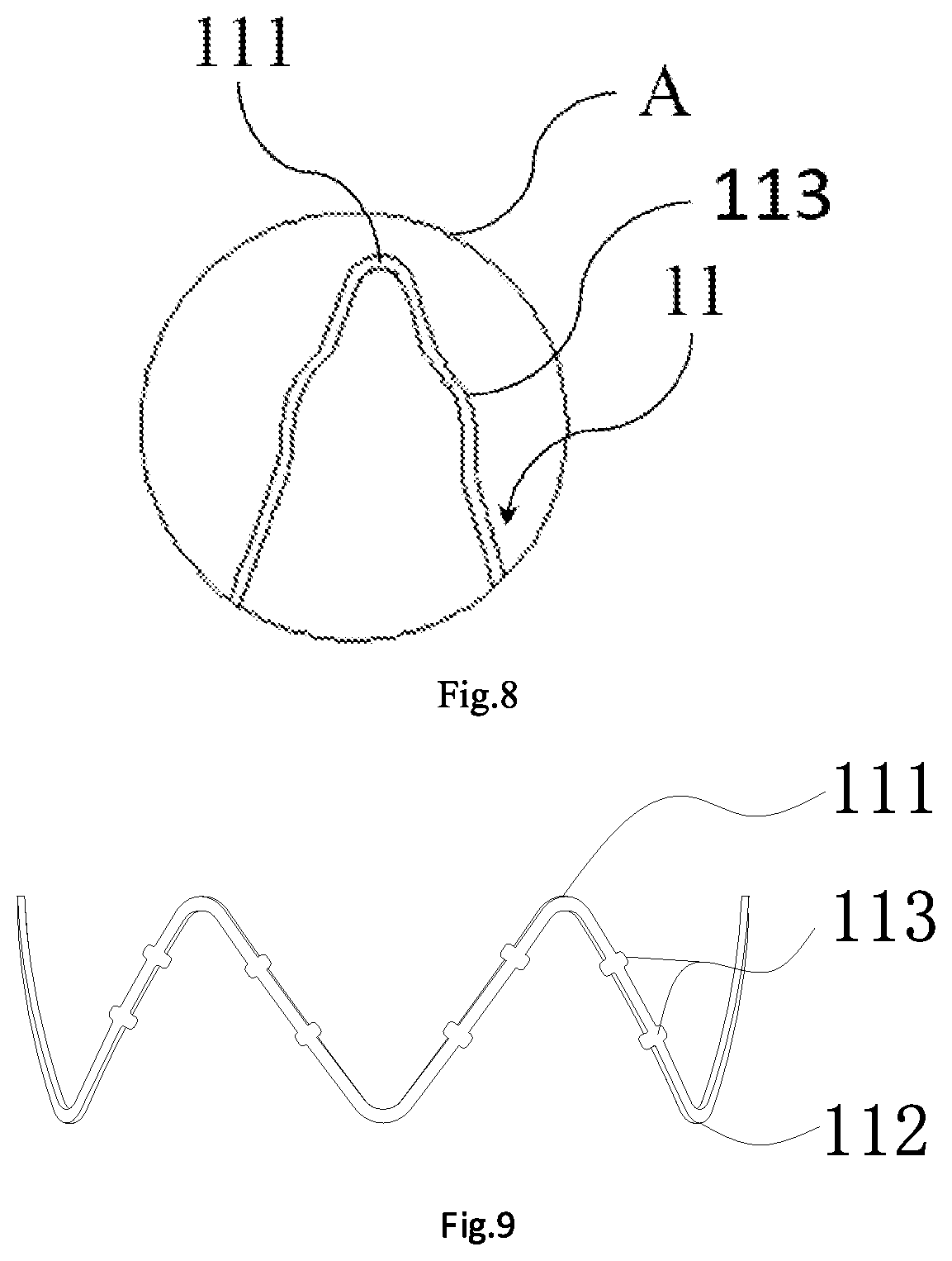 Patent US12167957 Figure 8 – Stent graft