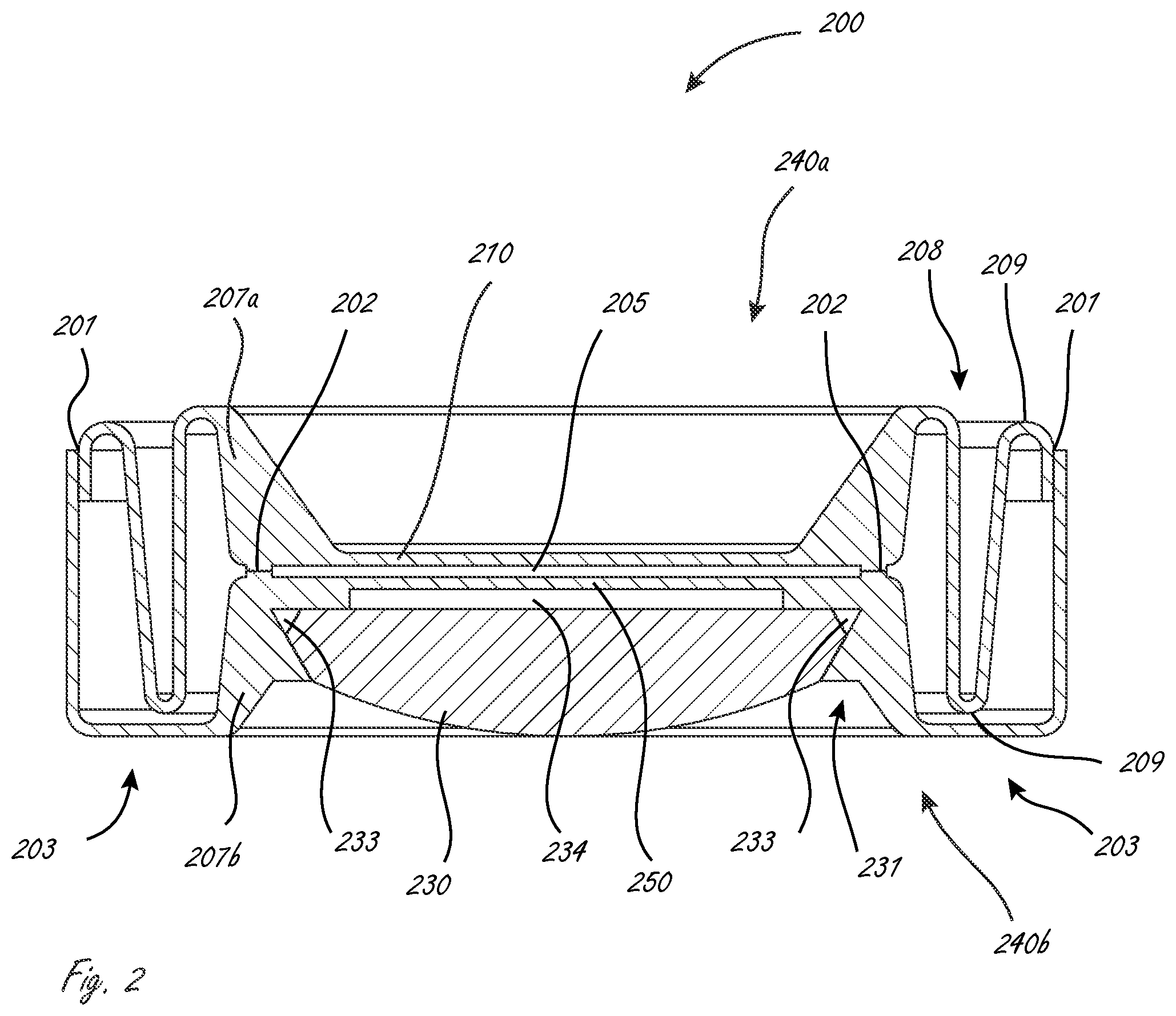 Patent US12167960 Figure 2 – Multi-piece accommodating intraocular lenses and methods for making and using same