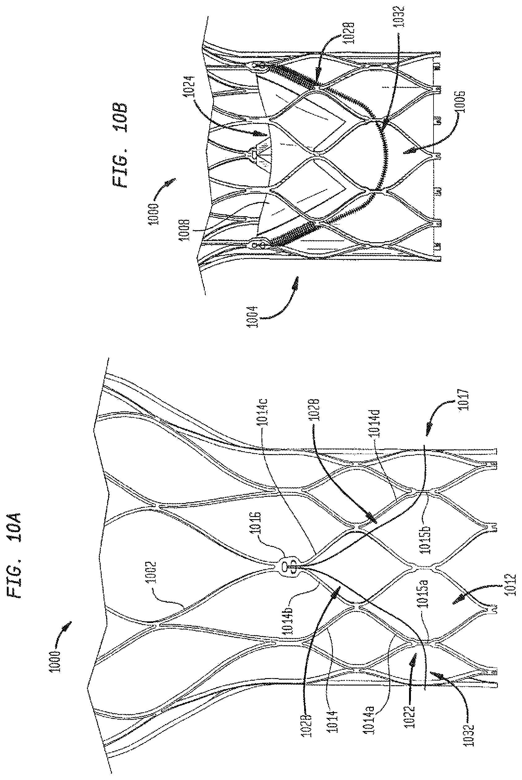 Patent US12167962 Figure 10 – Valve leaflet attachment in collapsible prosthetic valves