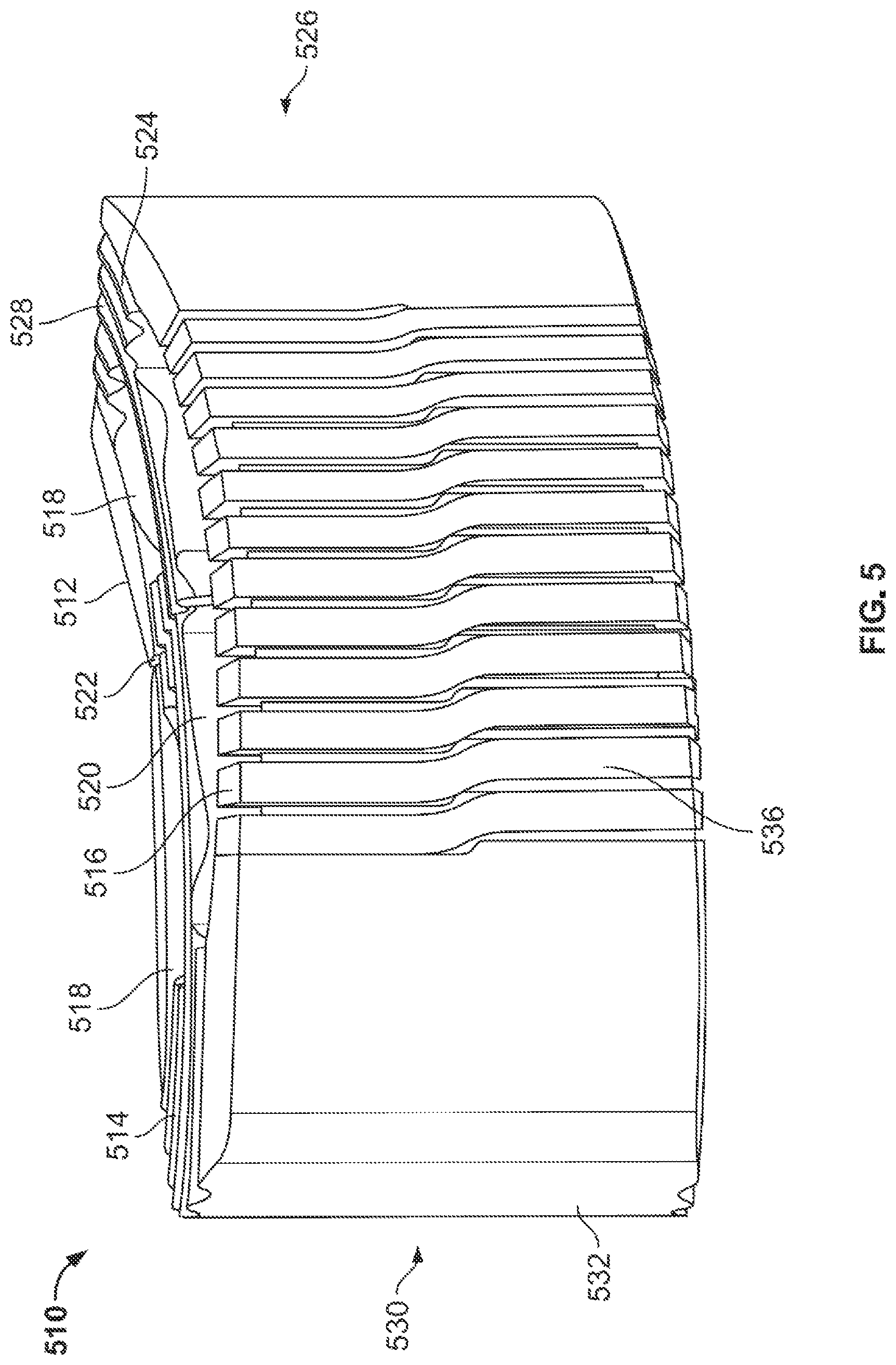 Patent US12167967 Figure 6 – Flexible interbody implant