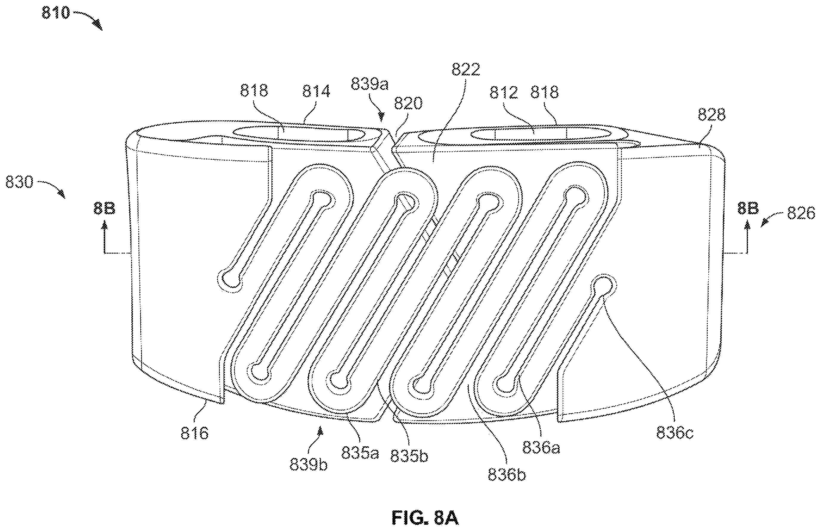 Patent US12167967 Figure 9 – Flexible interbody implant