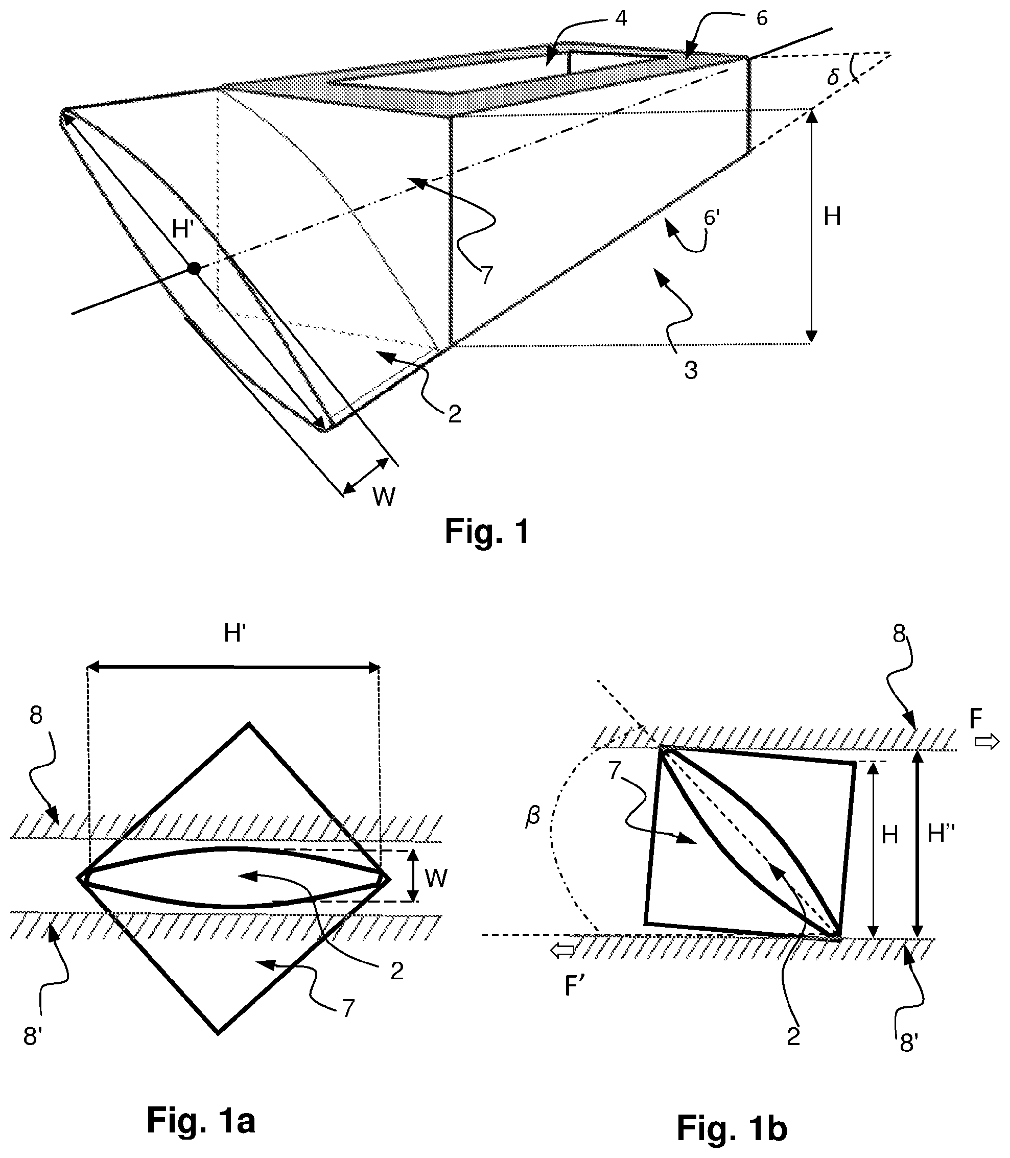 Patent US12167968 Figure 1 – Intersomatic cage