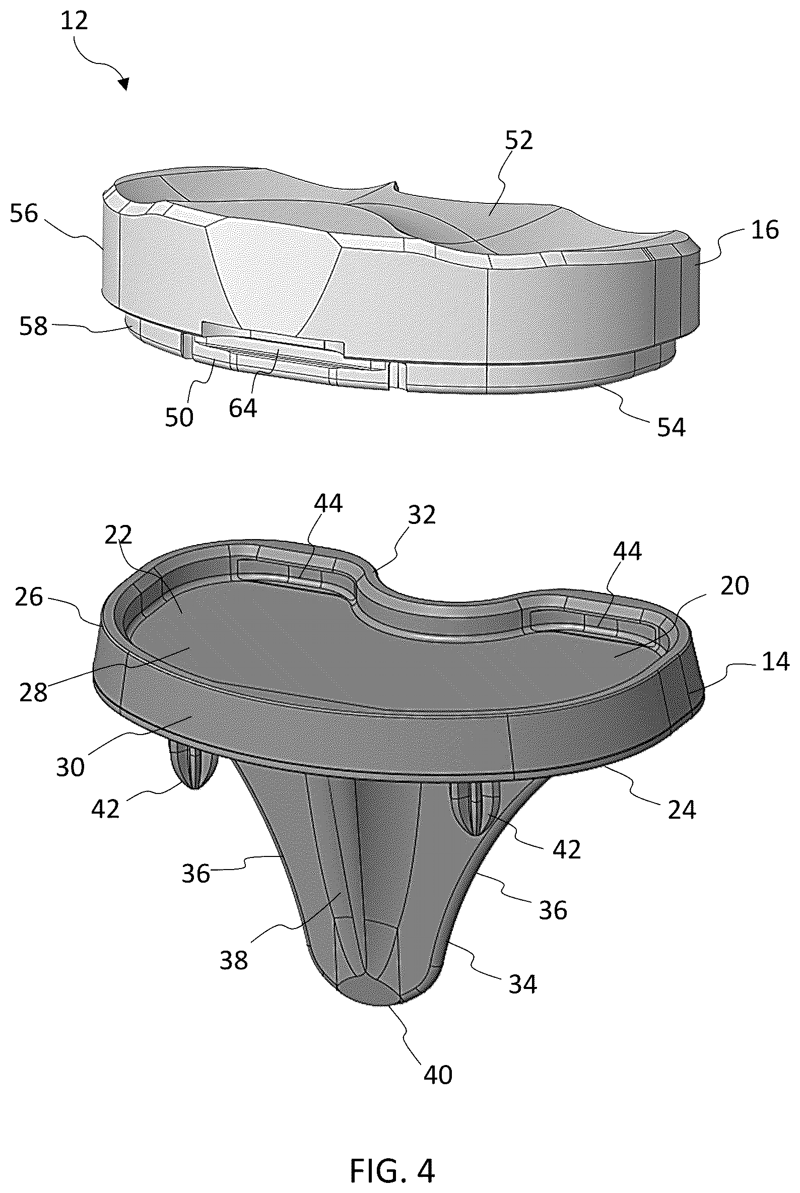 Patent US12167972 Figure 3 – Tibial tray inserter