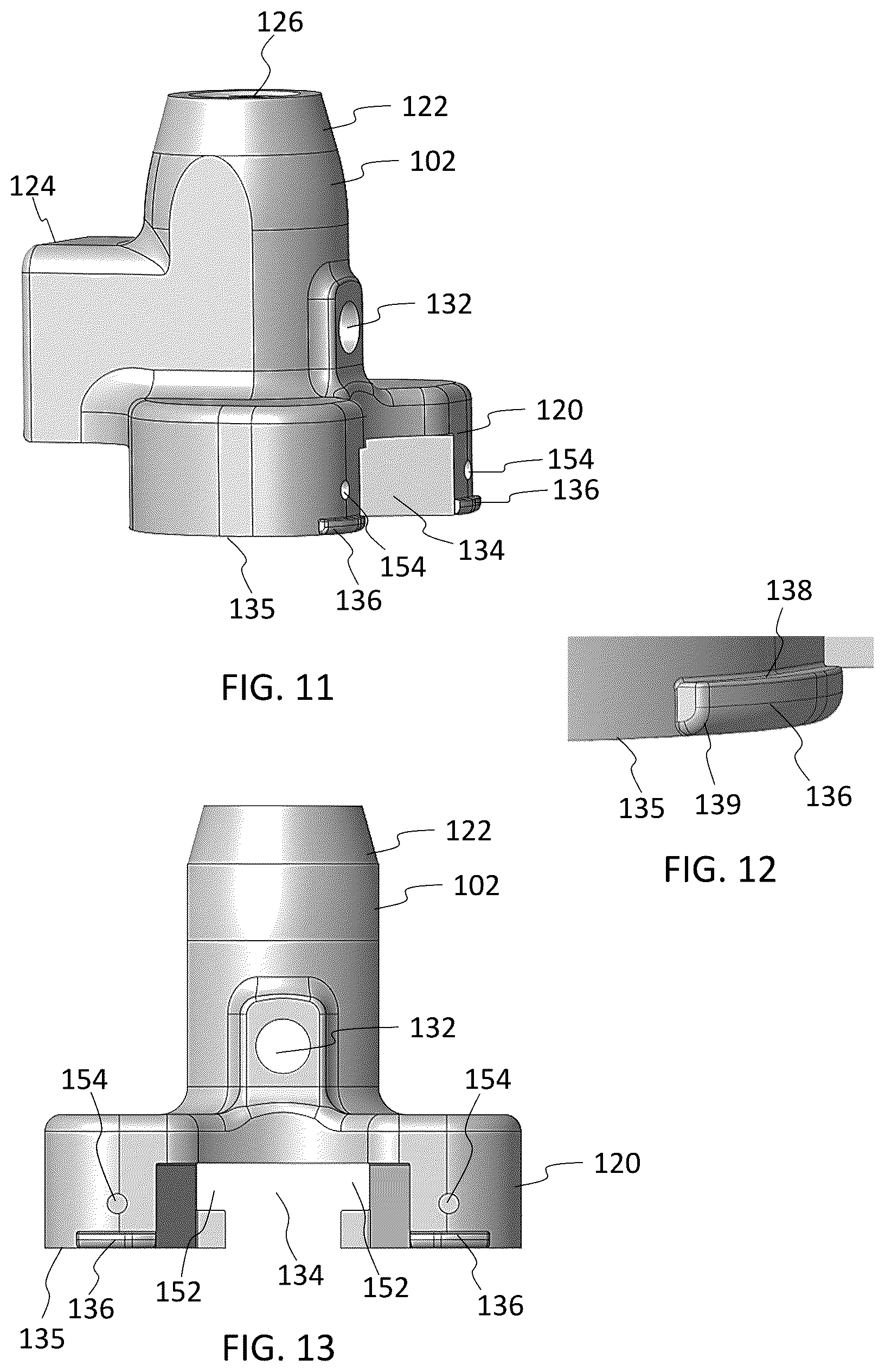 Patent US12167972 Figure 8 – Tibial tray inserter