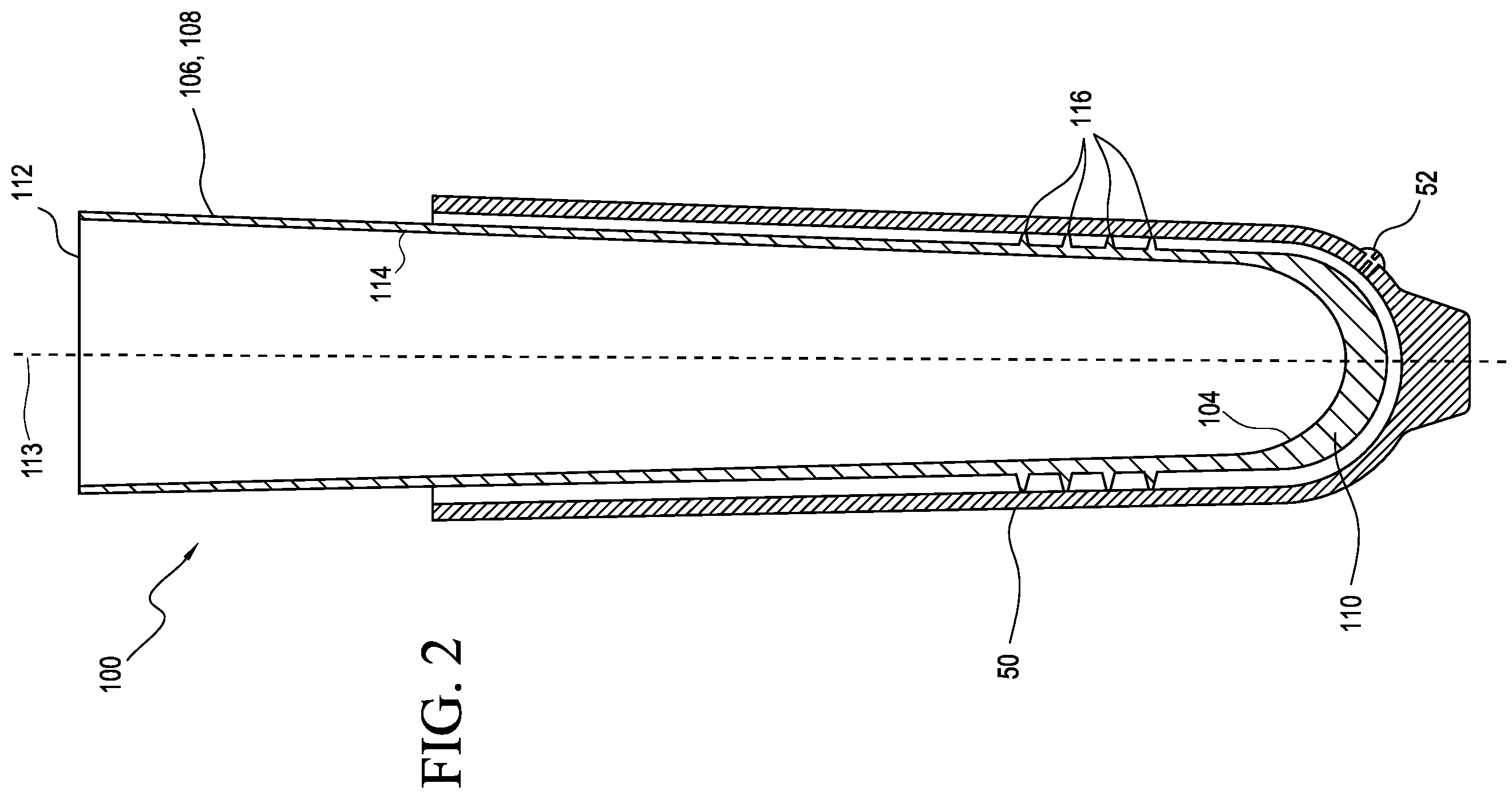 Patent US12167974 Figure 2 – Prosthetic liner