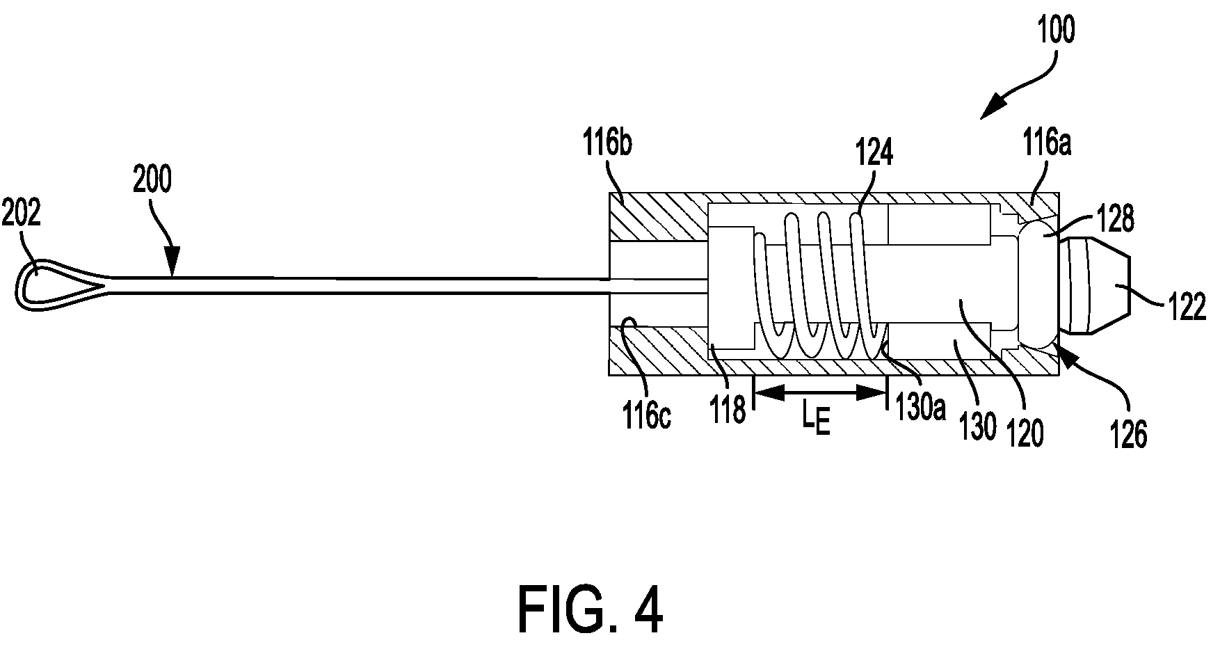 Patent US12167976 Figure 4 – Check valve with docking station for gastrointestinal balloon