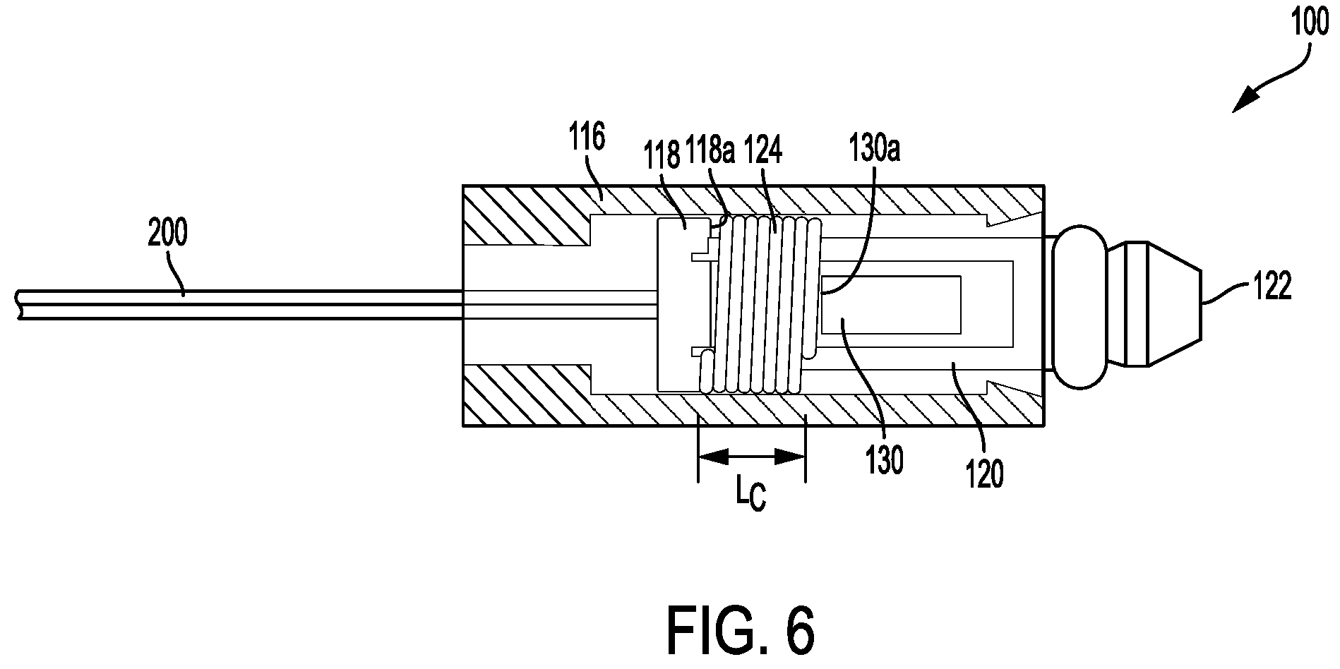 Patent US12167976 Figure 6 – Check valve with docking station for gastrointestinal balloon