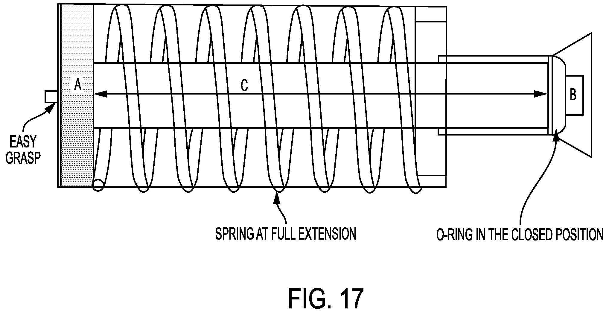 Patent US12167976 Figure 19 – Check valve with docking station for gastrointestinal balloon