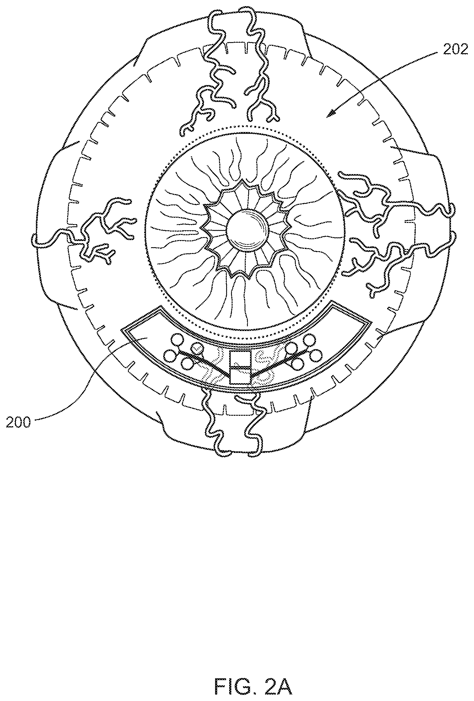 Patent US12167978 Figure 2 – Eye mounted device for therapeutic agent release