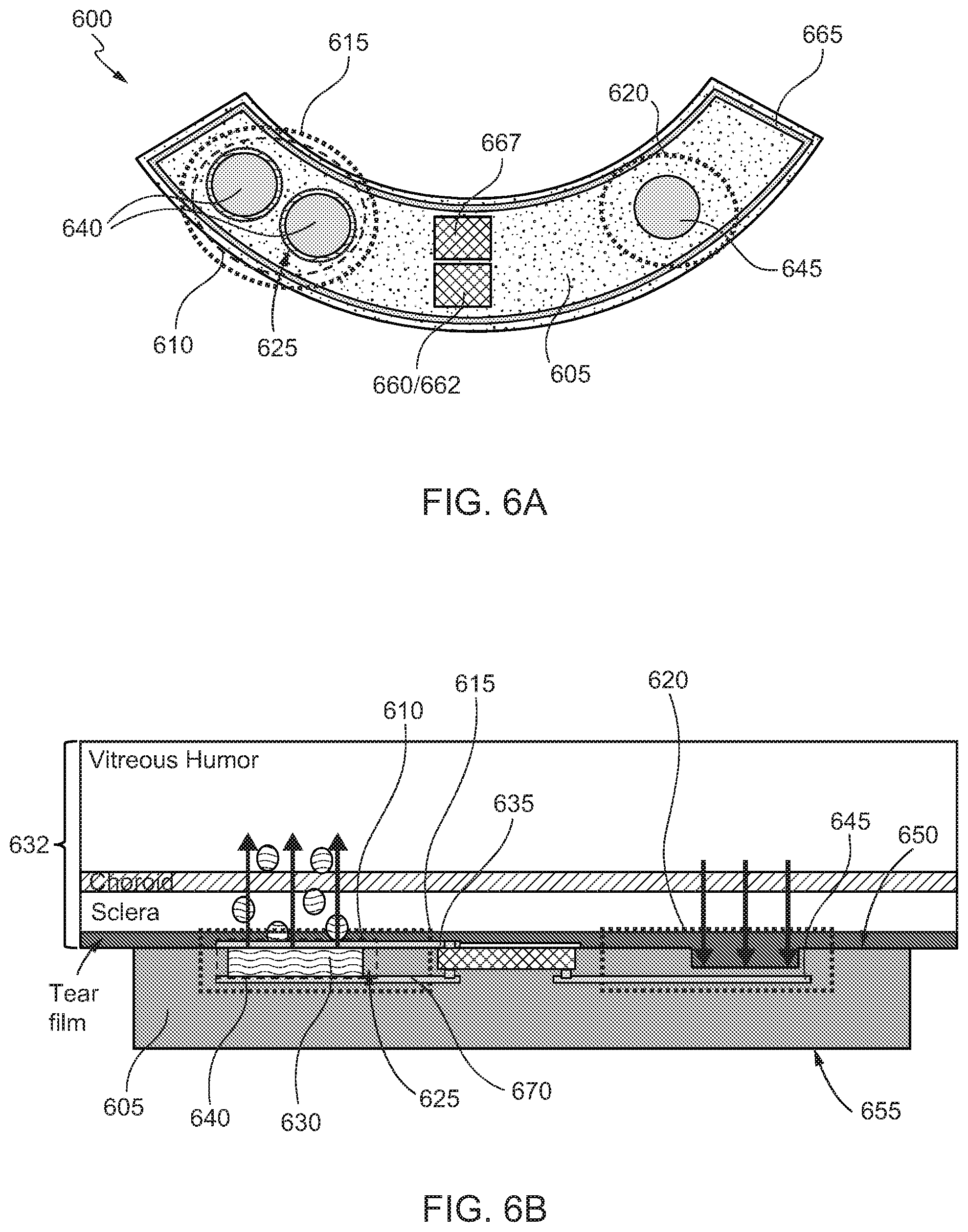 Patent US12167978 Figure 9 – Eye mounted device for therapeutic agent release