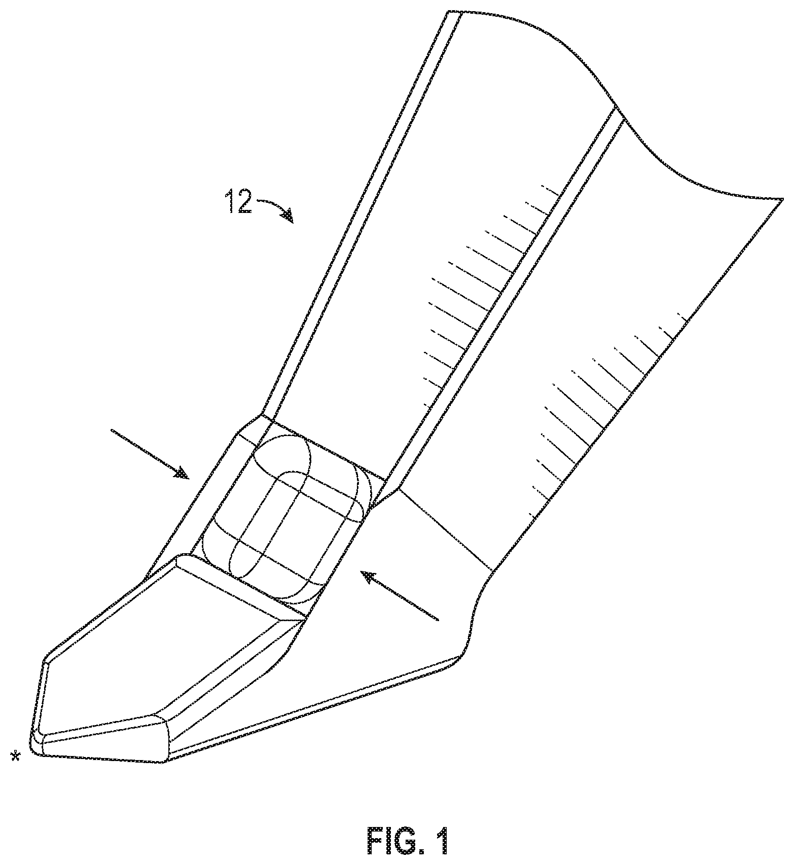 Patent US12167980 Figure 1 – Intraocular device for dual incisions