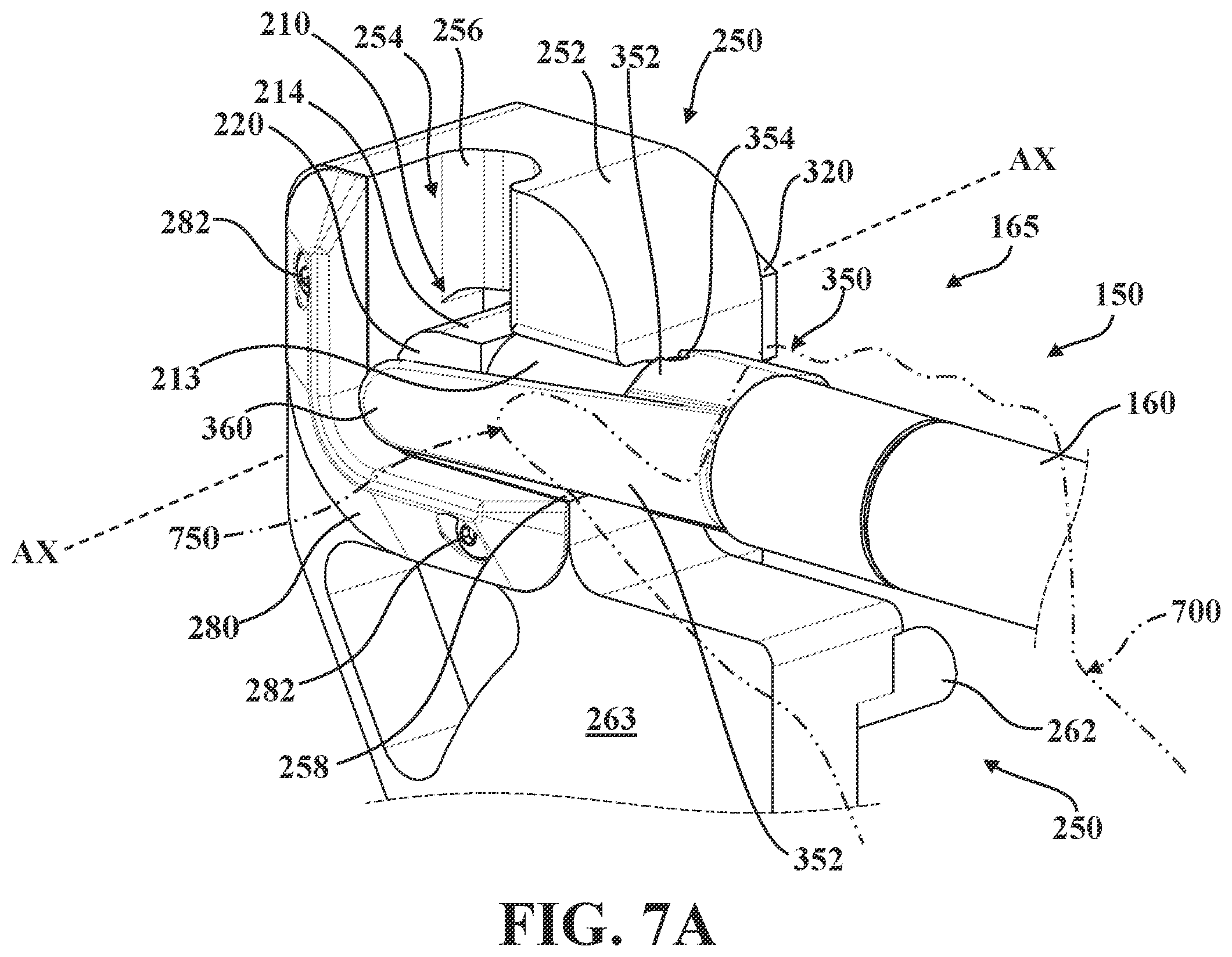 Patent US12167981 Figure 10 – Patient transport apparatus with adjustable handle