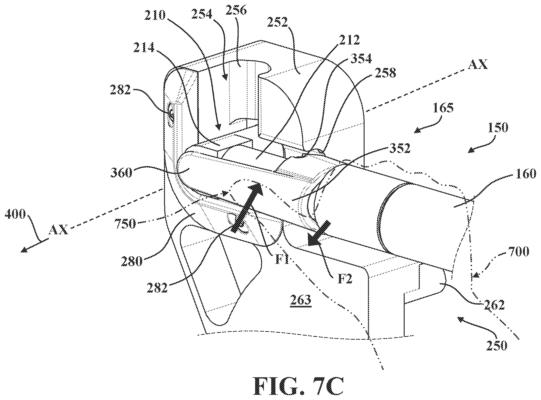 Patent US12167981 Figure 12 – Patient transport apparatus with adjustable handle