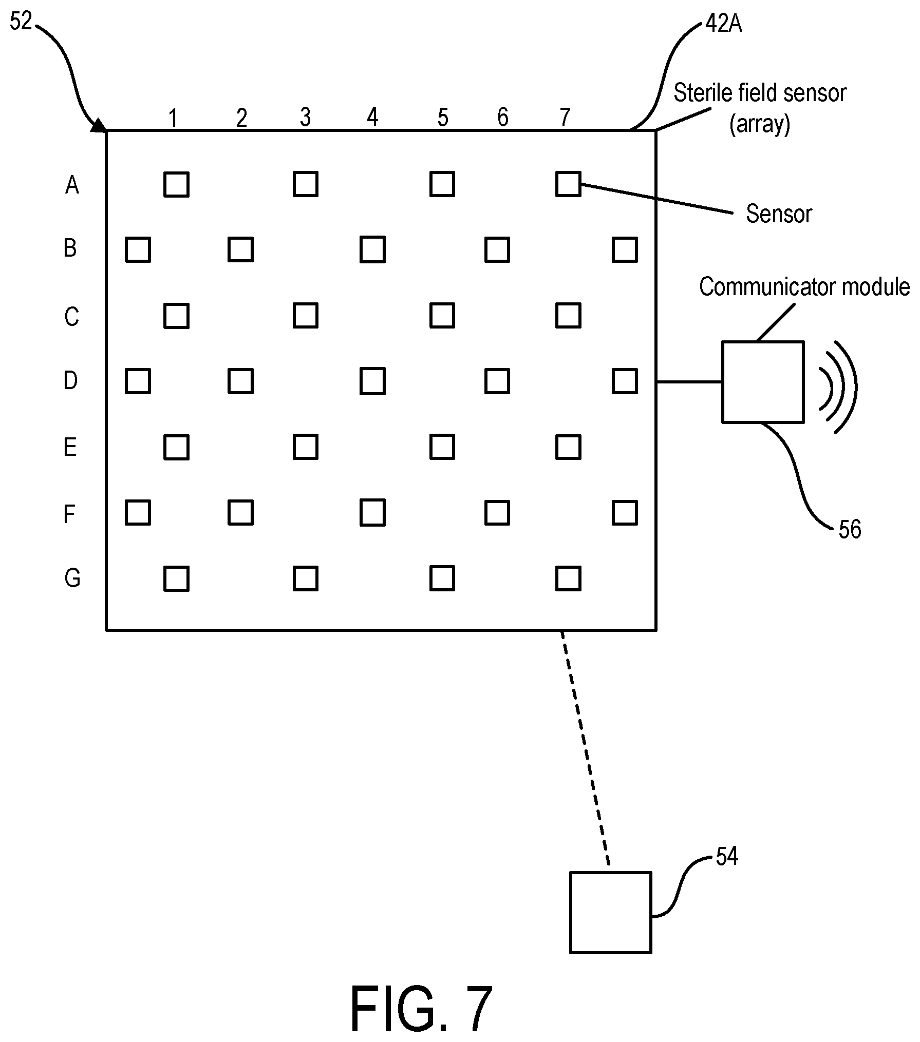 Patent US12167984 Figure 7 – Robotic systems, operating room systems, insulated conductor including biologically active material, microplastic filter, and combinations thereof