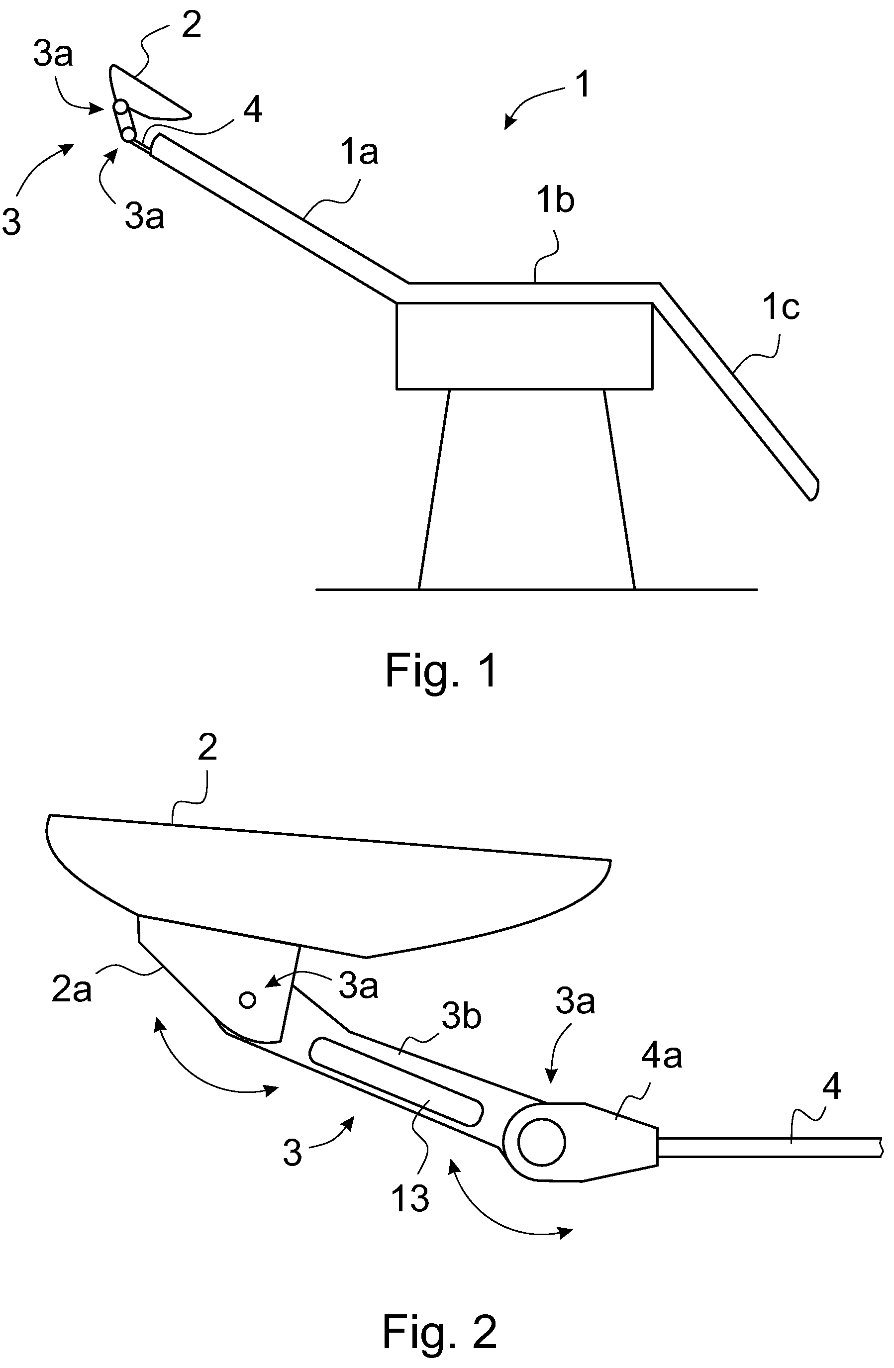 Patent US12167985 Figure 1 – Adjustment mechanism for a headset of a treatment chair