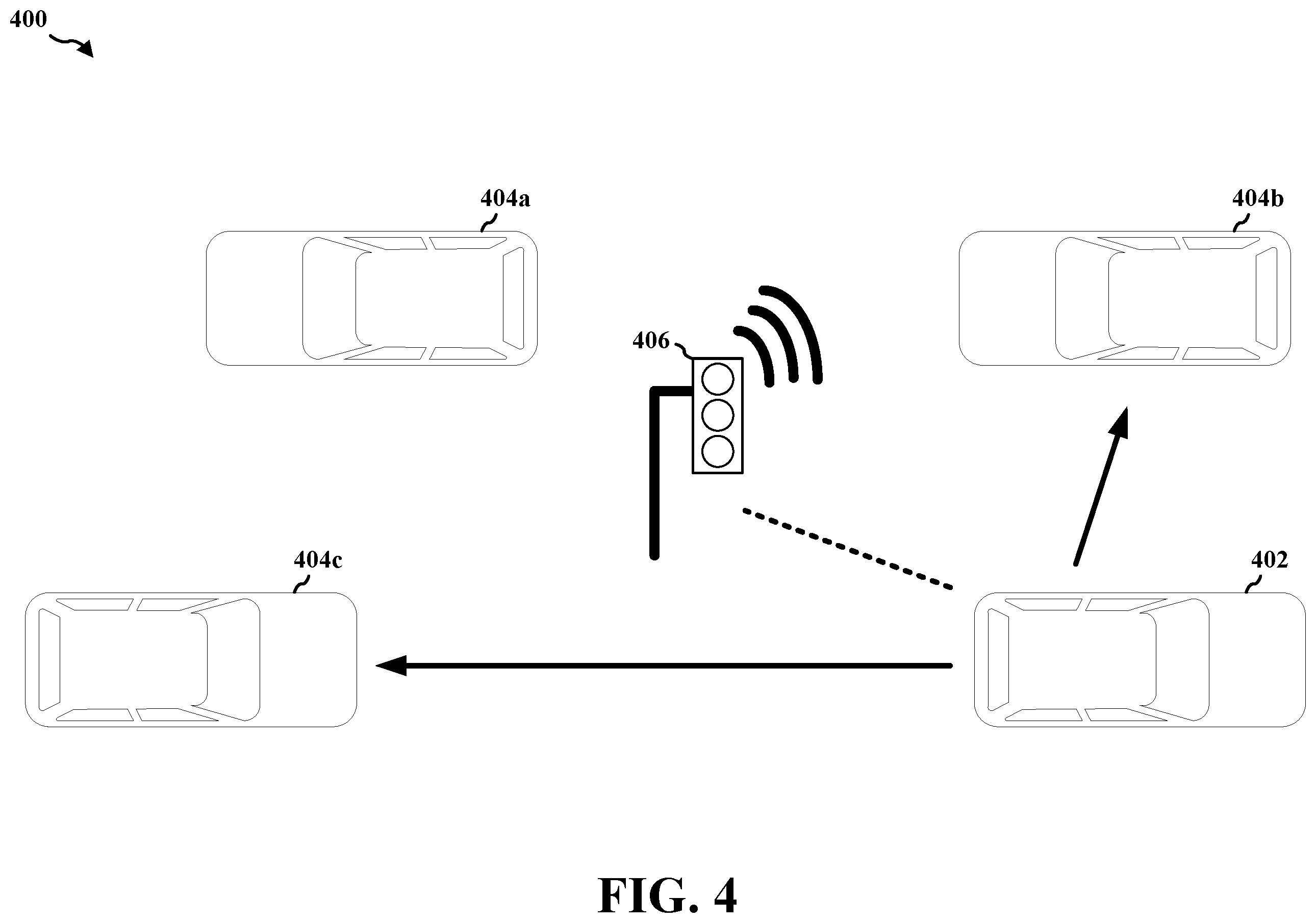 Patent US12171008 Figure 4 – UE scheduling grant based on a pro-scheduler implementation