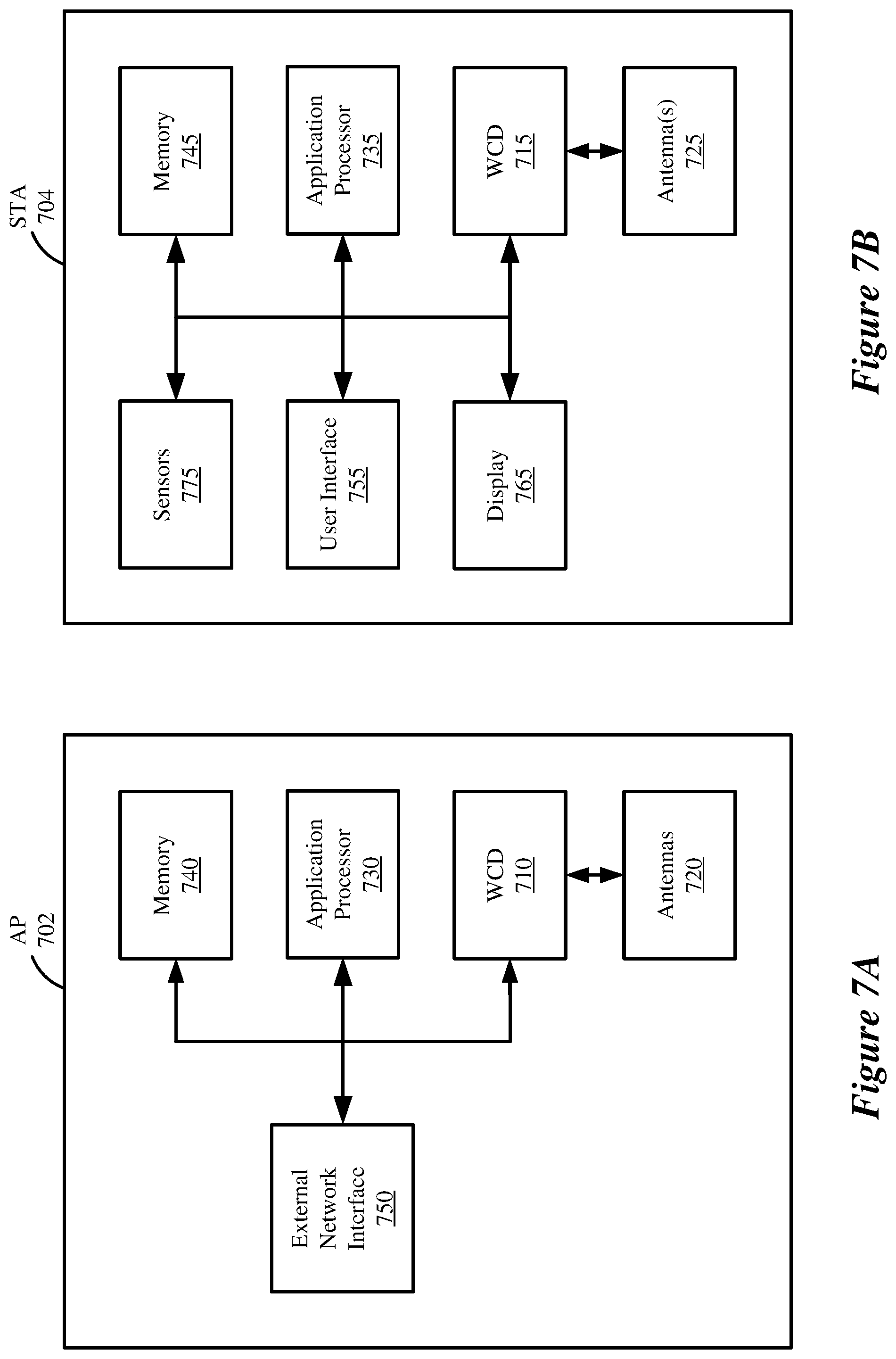 Patent US12171024 Figure 7 – Scrambling sequences for request-to-send (RTS) and clear-to-send (CTS) frames
