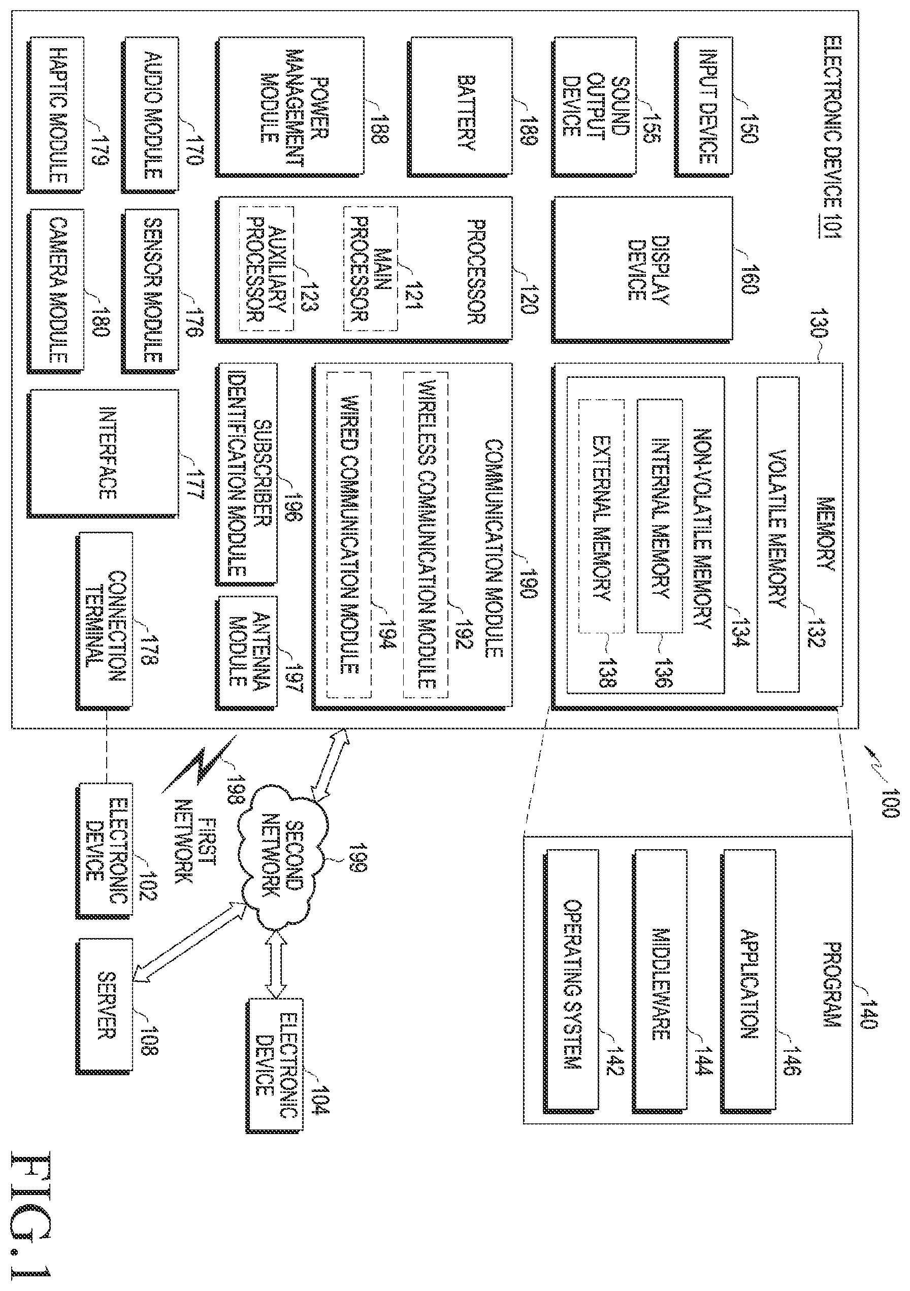 Patent US12171036 — Method for controlling radio resource, and electronic device — Figure 1
