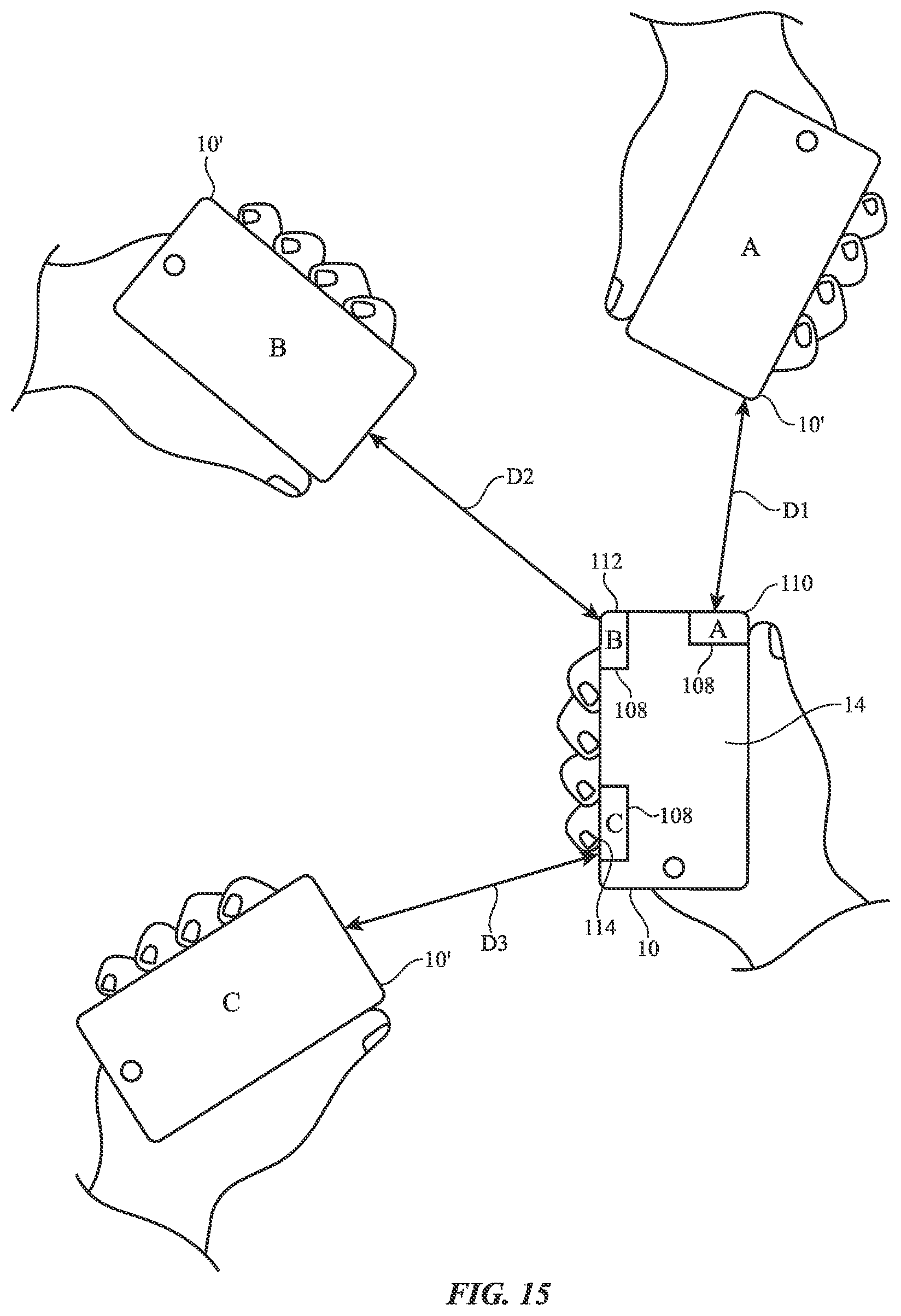 Patent US12171043 Figure 11 – Electronic devices with intuitive sharing capabilities