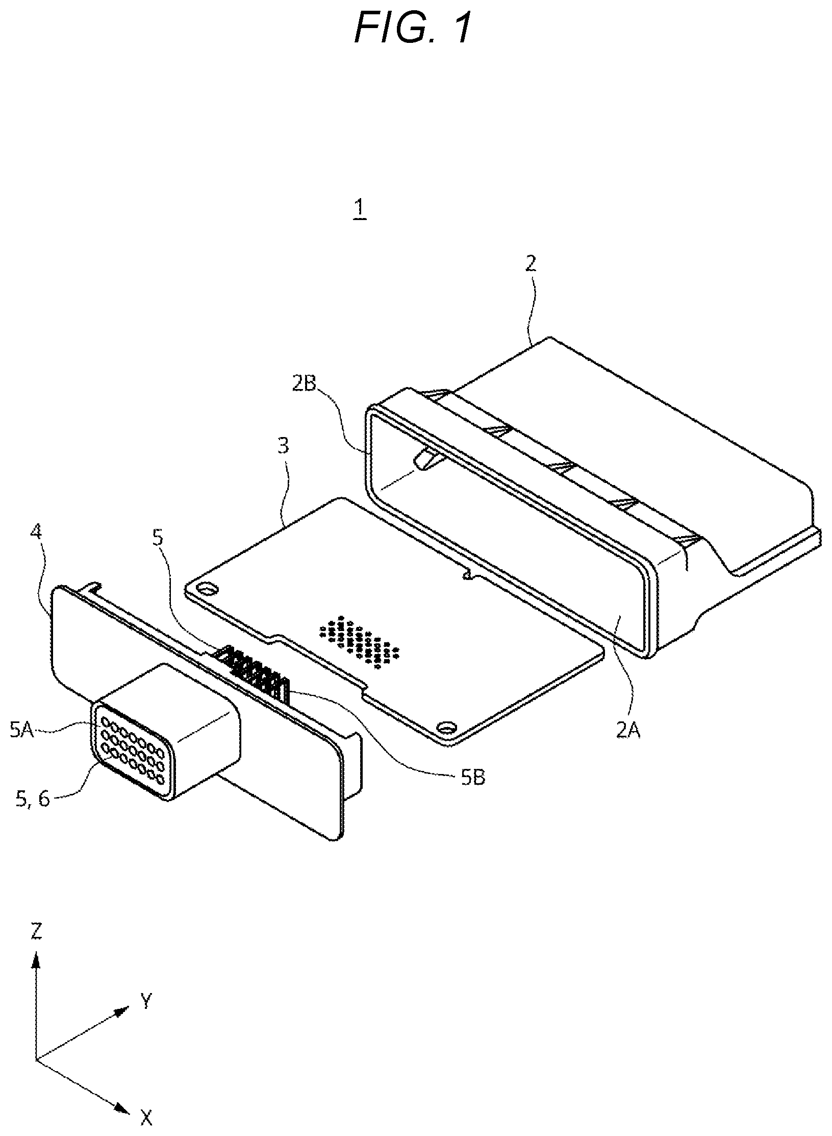 Patent US12171068 Figure 1 – Electronic device and method for manufacturing electronic device