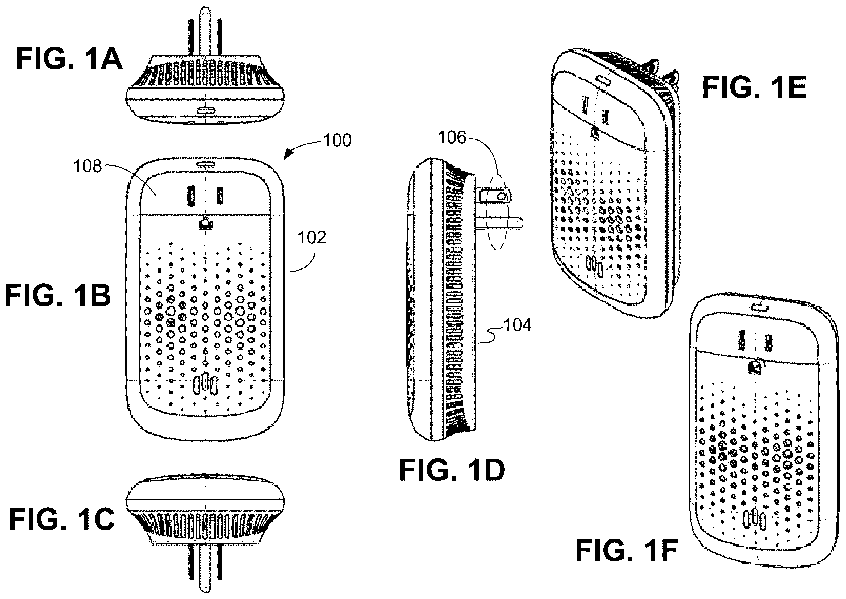 Patent US12171072 Figure 1 – Mounting system and method for sensor node